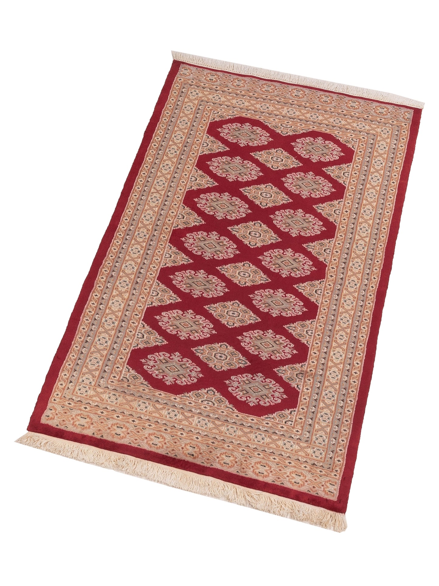 Bokhara 146659 Red Brown 3x5.6 Hand Knotted Rug