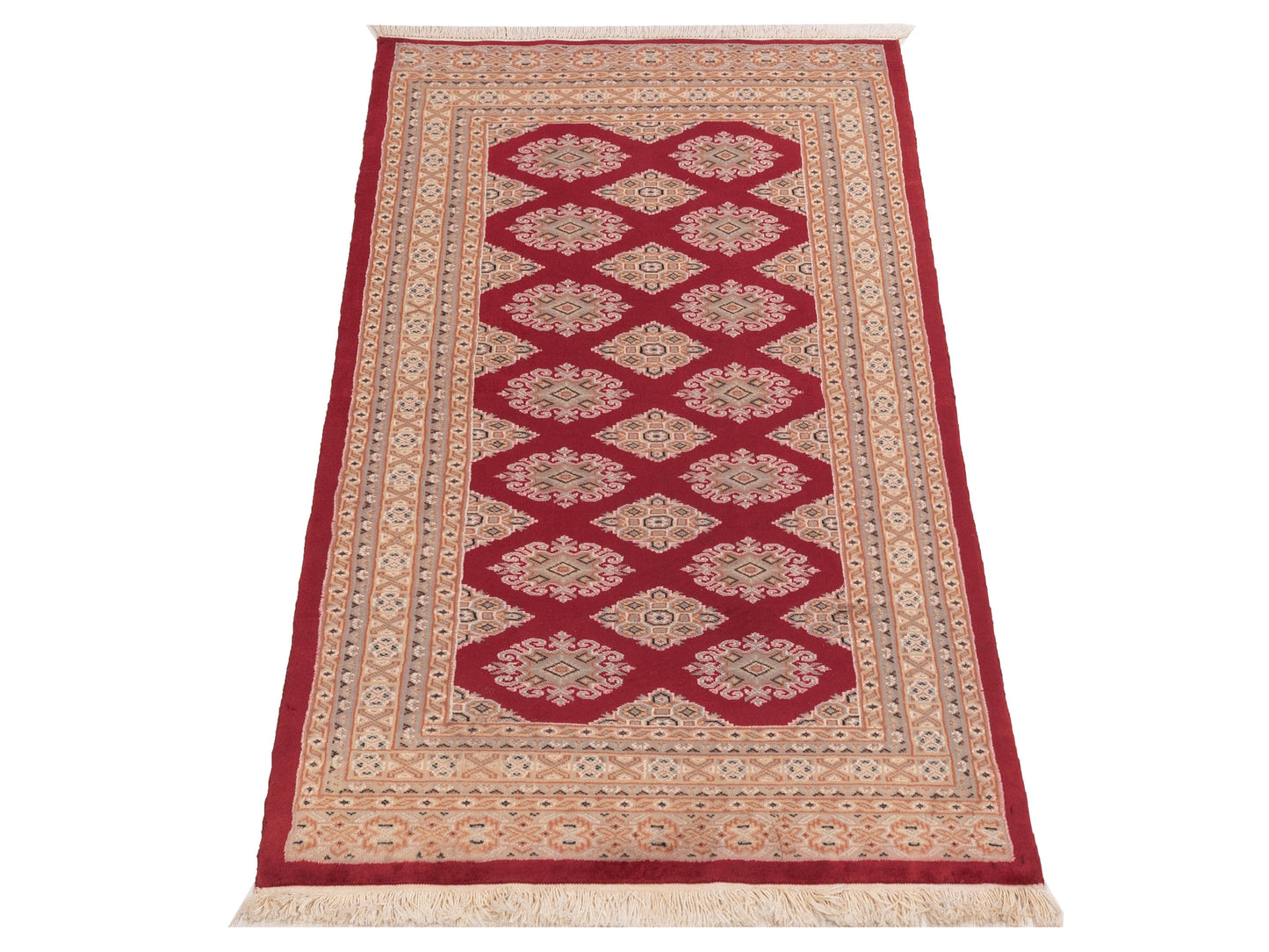 Bokhara 146659 Red Brown 3x5.6 Hand Knotted Rug