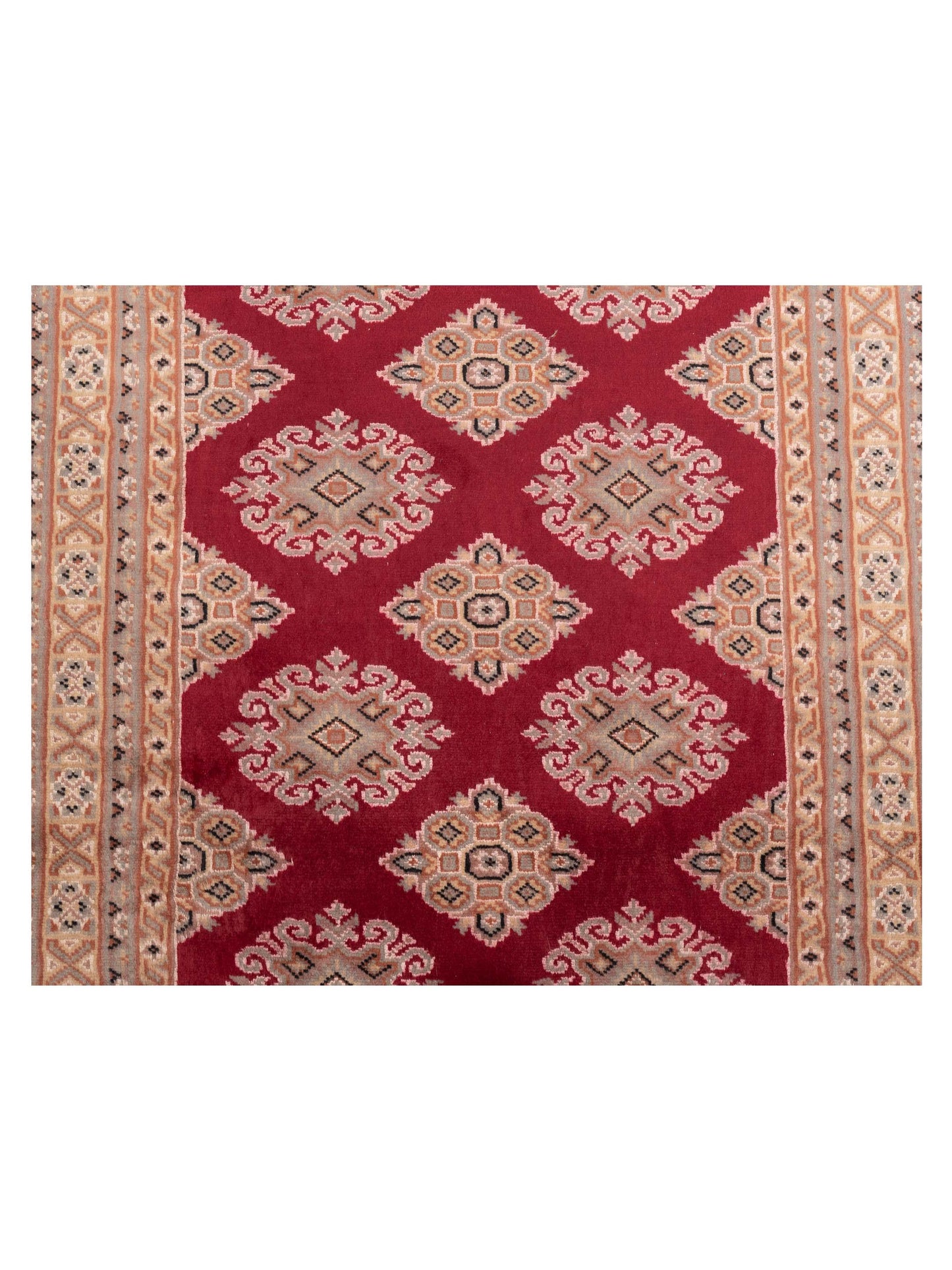 Bokhara 146659 Red Brown 3x5.6 Hand Knotted Rug