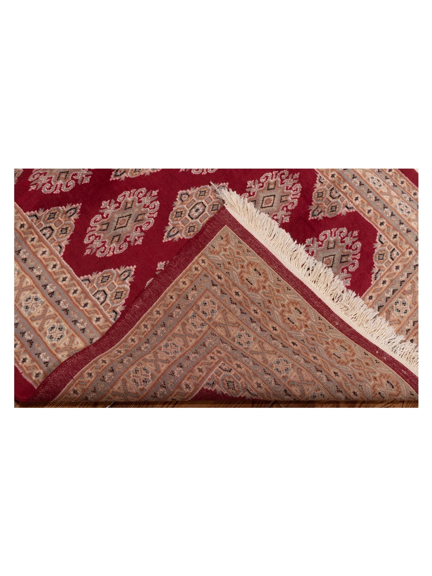 Bokhara 146659 Red Brown 3x5.6 Hand Knotted Rug