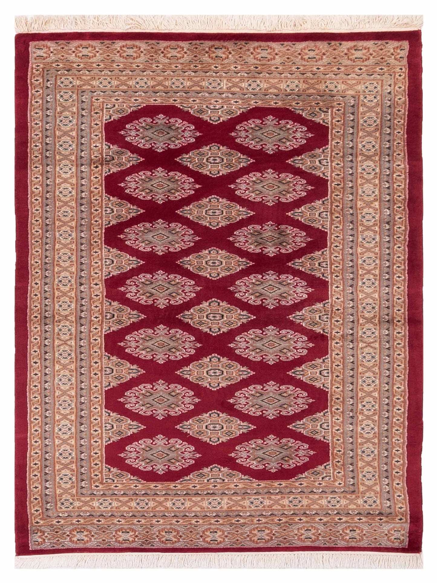 Nomad Bokhara Red Brown Traditional