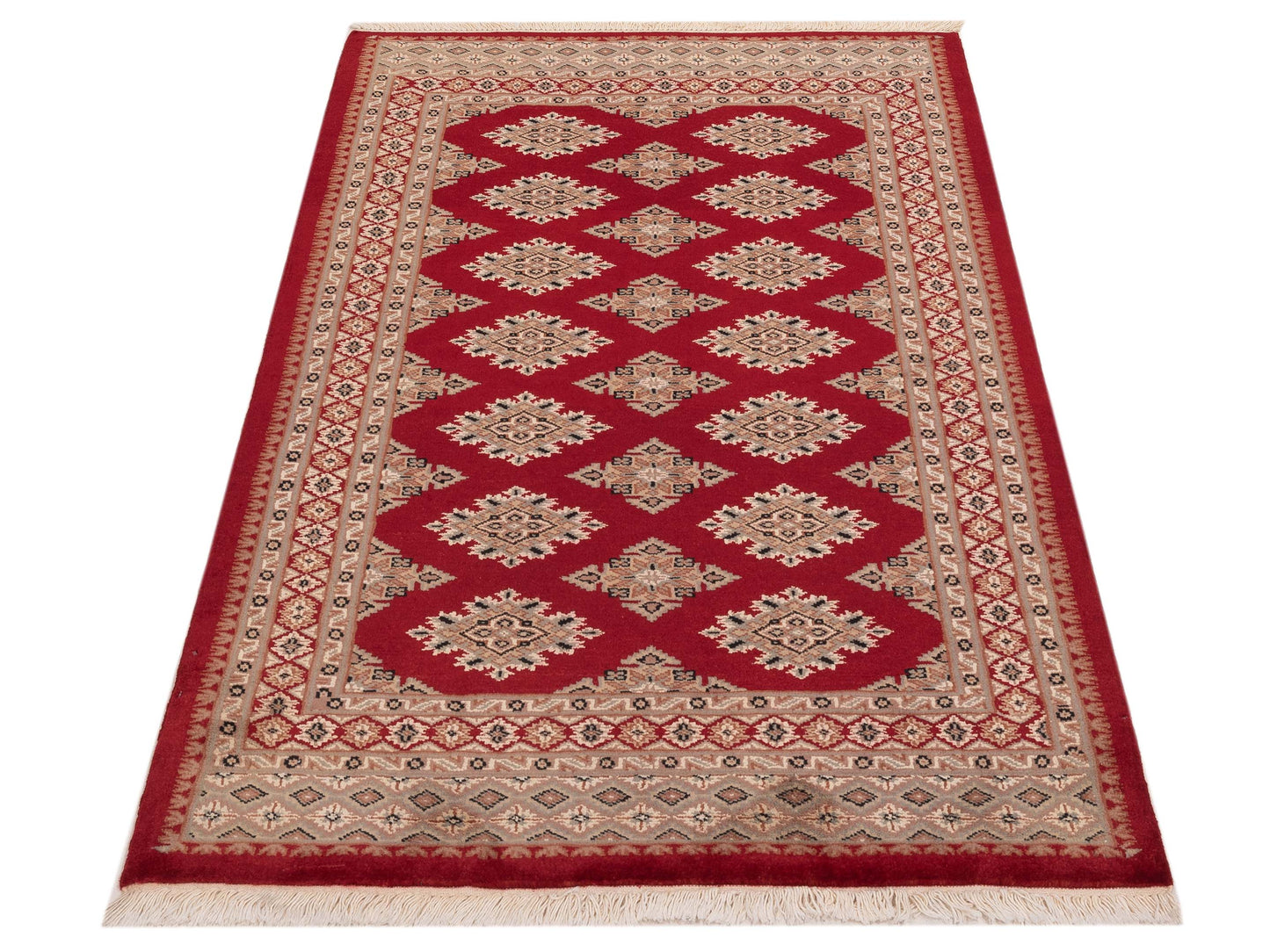 Bokhara 146661 Red Brown 3.2x4.10 Hand Knotted Rug