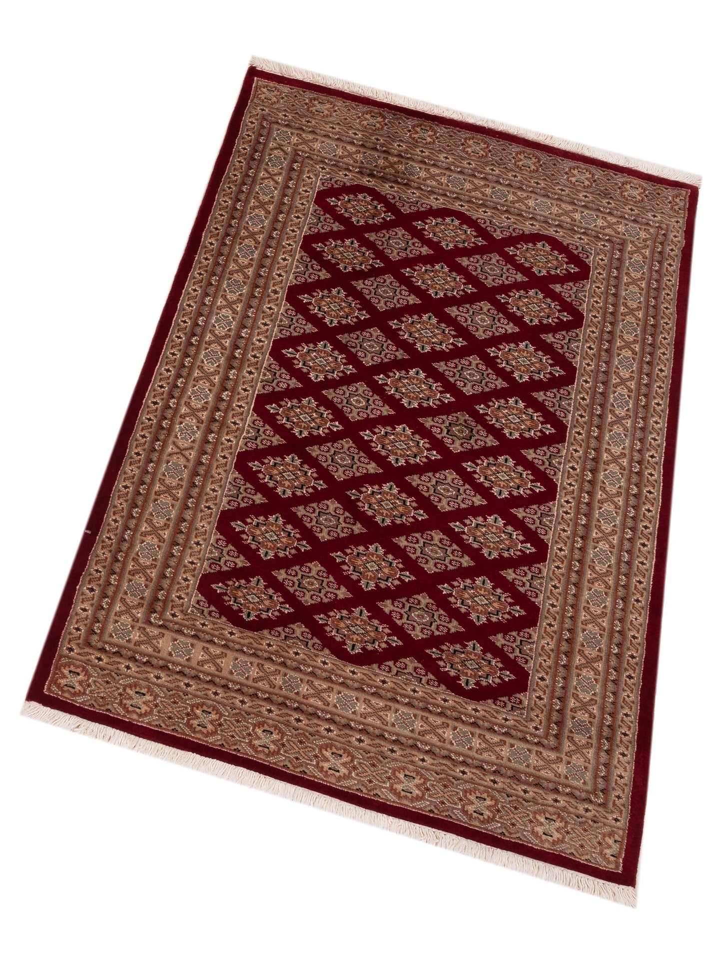 Bokhara 146663 Red Brown 3.1x4.10 Hand Knotted Rug