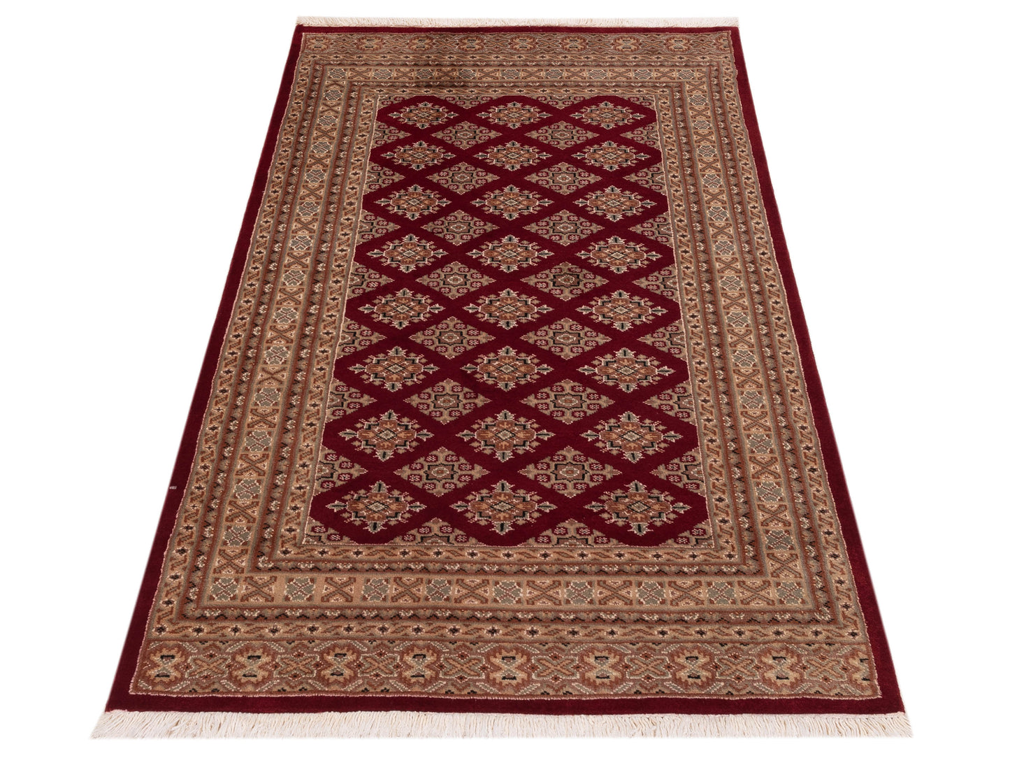 Bokhara 146663 Red Brown 3.1x4.10 Hand Knotted Rug