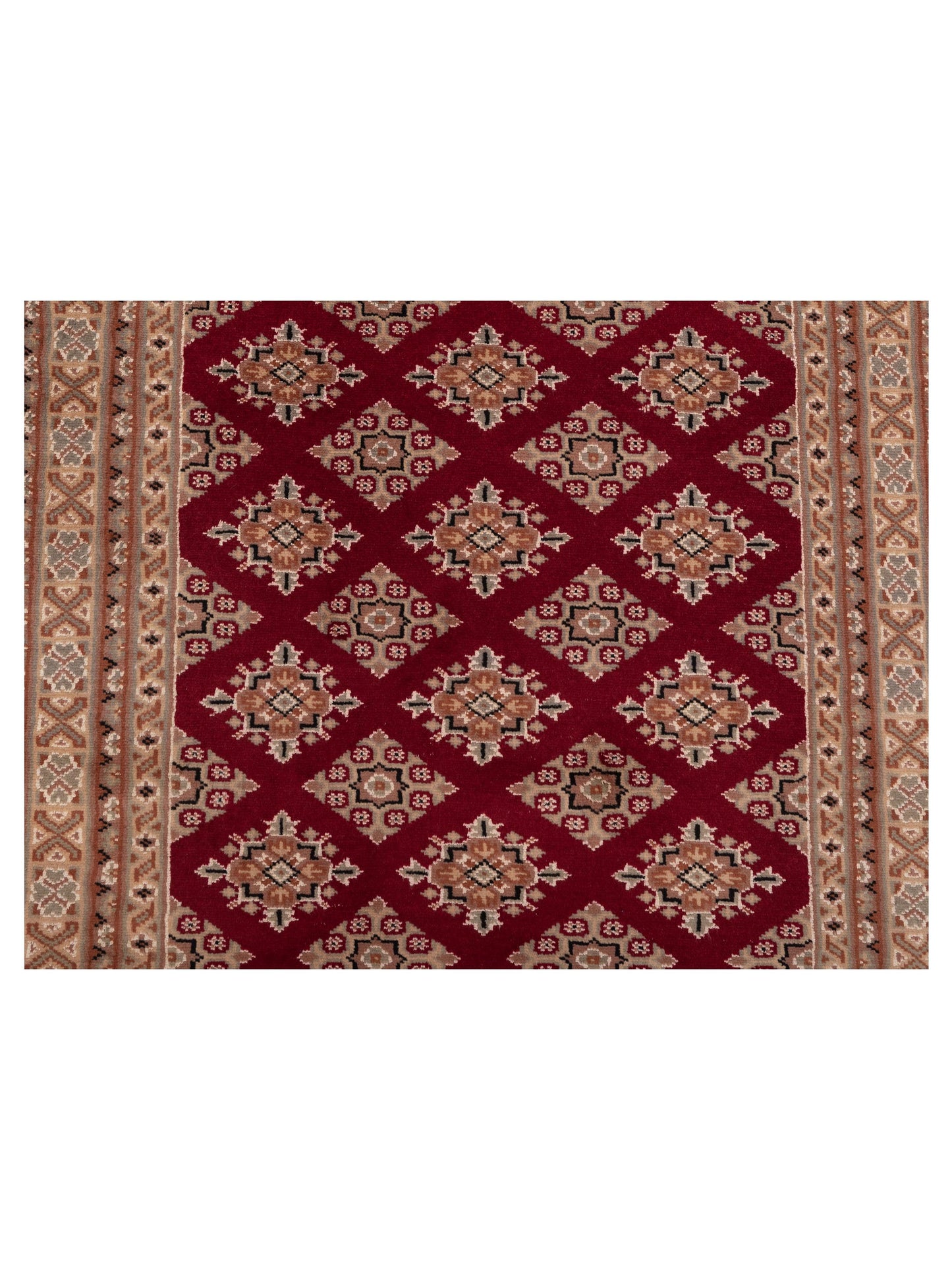 Bokhara 146663 Red Brown 3.1x4.10 Hand Knotted Rug
