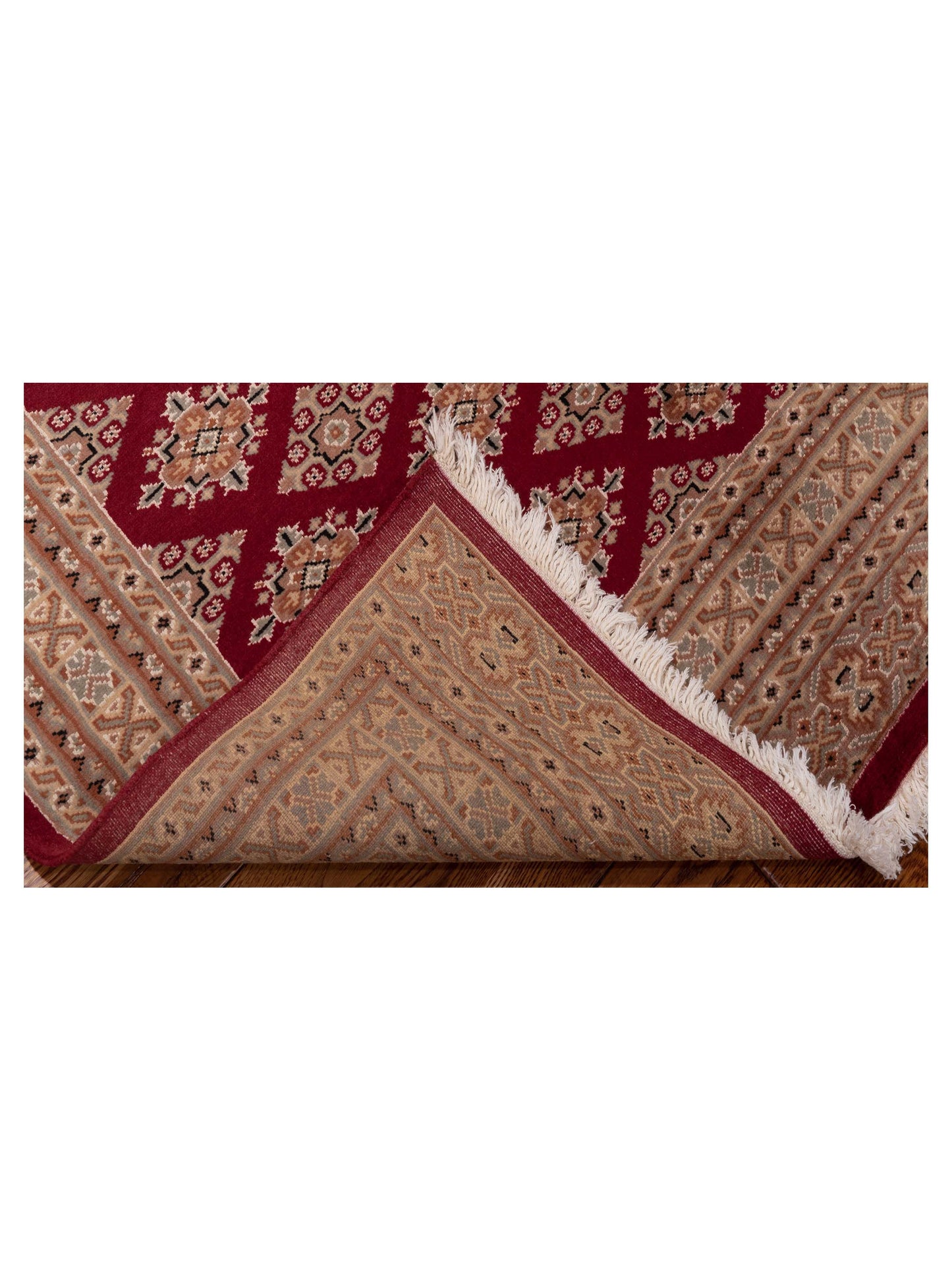 Bokhara 146663 Red Brown 3.1x4.10 Hand Knotted Rug