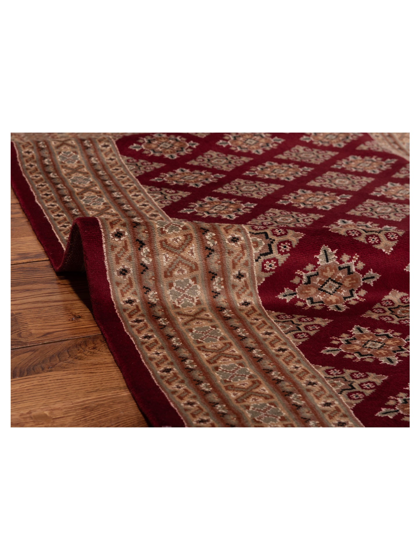 Bokhara 146663 Red Brown 3.1x4.10 Hand Knotted Rug