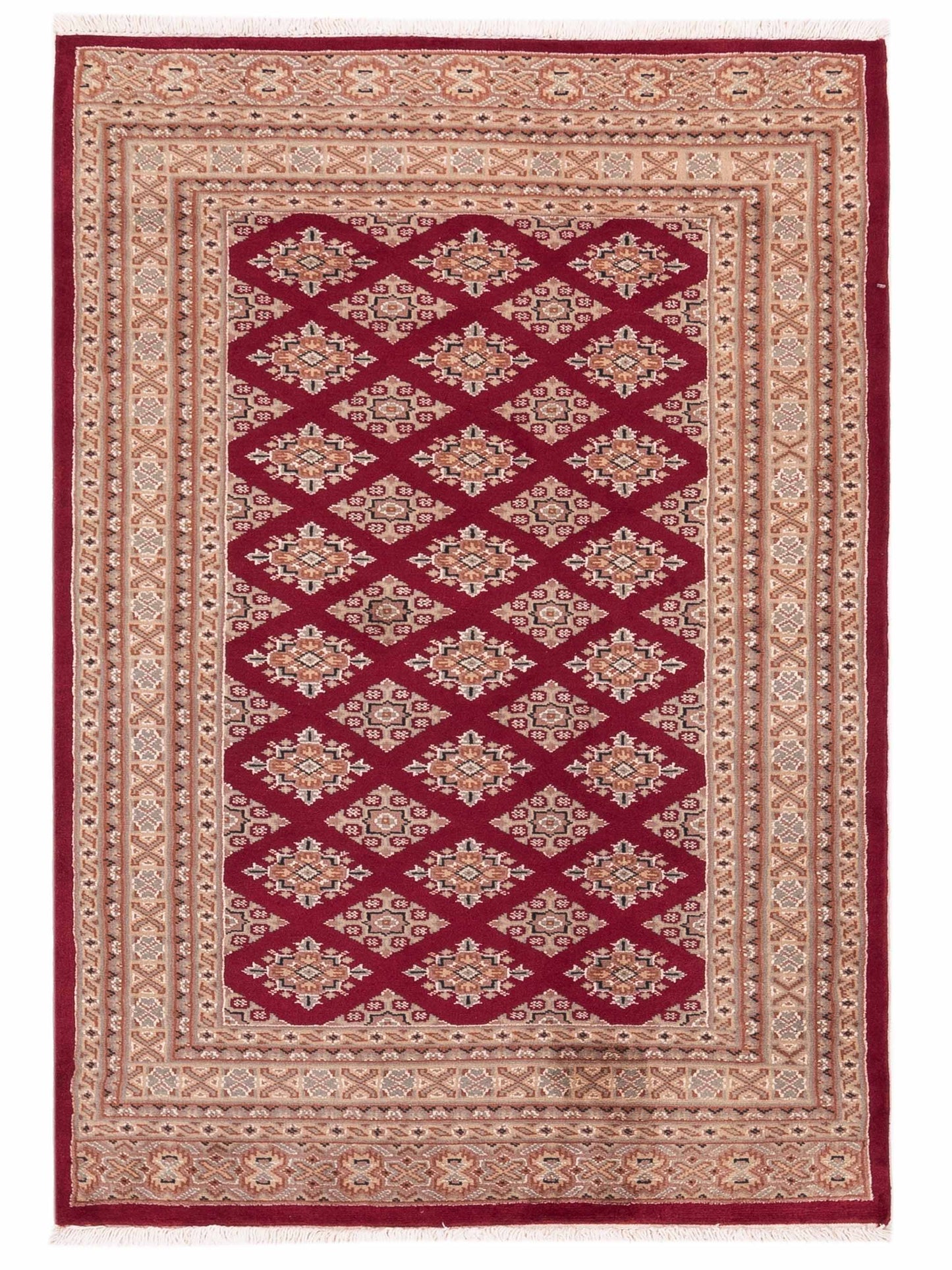 Nomad Bokhara Red Brown Traditional