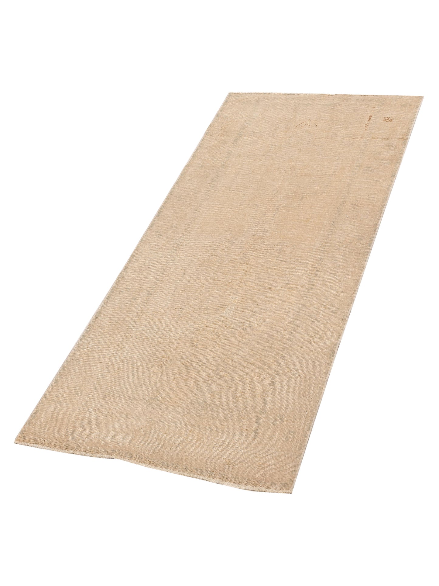 Old Anatolian 146696 Beige Beige 3.11x8.4 Hand Knotted Rug
