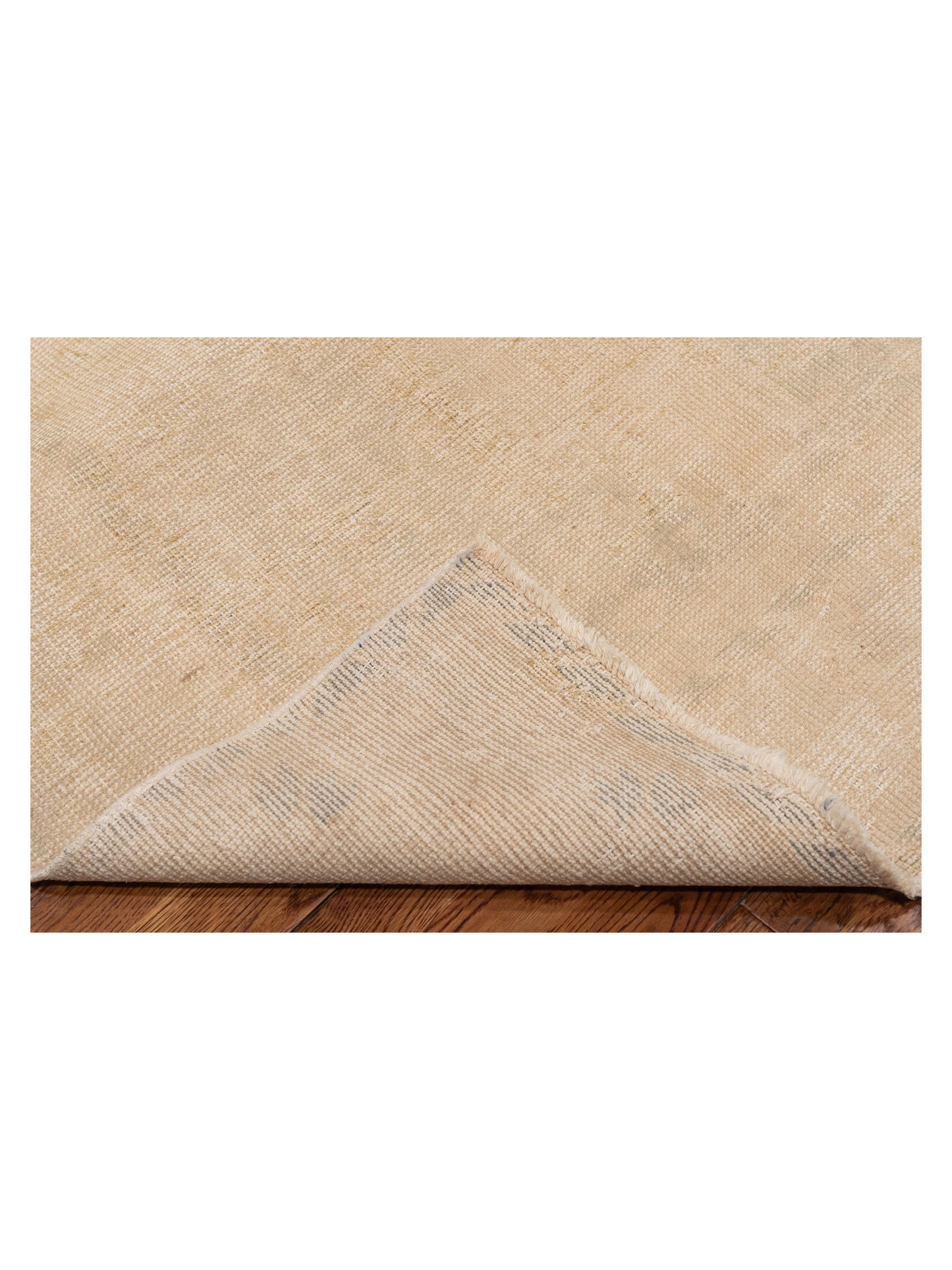 Old Anatolian 146696 Beige Beige 3.11x8.4 Hand Knotted Rug