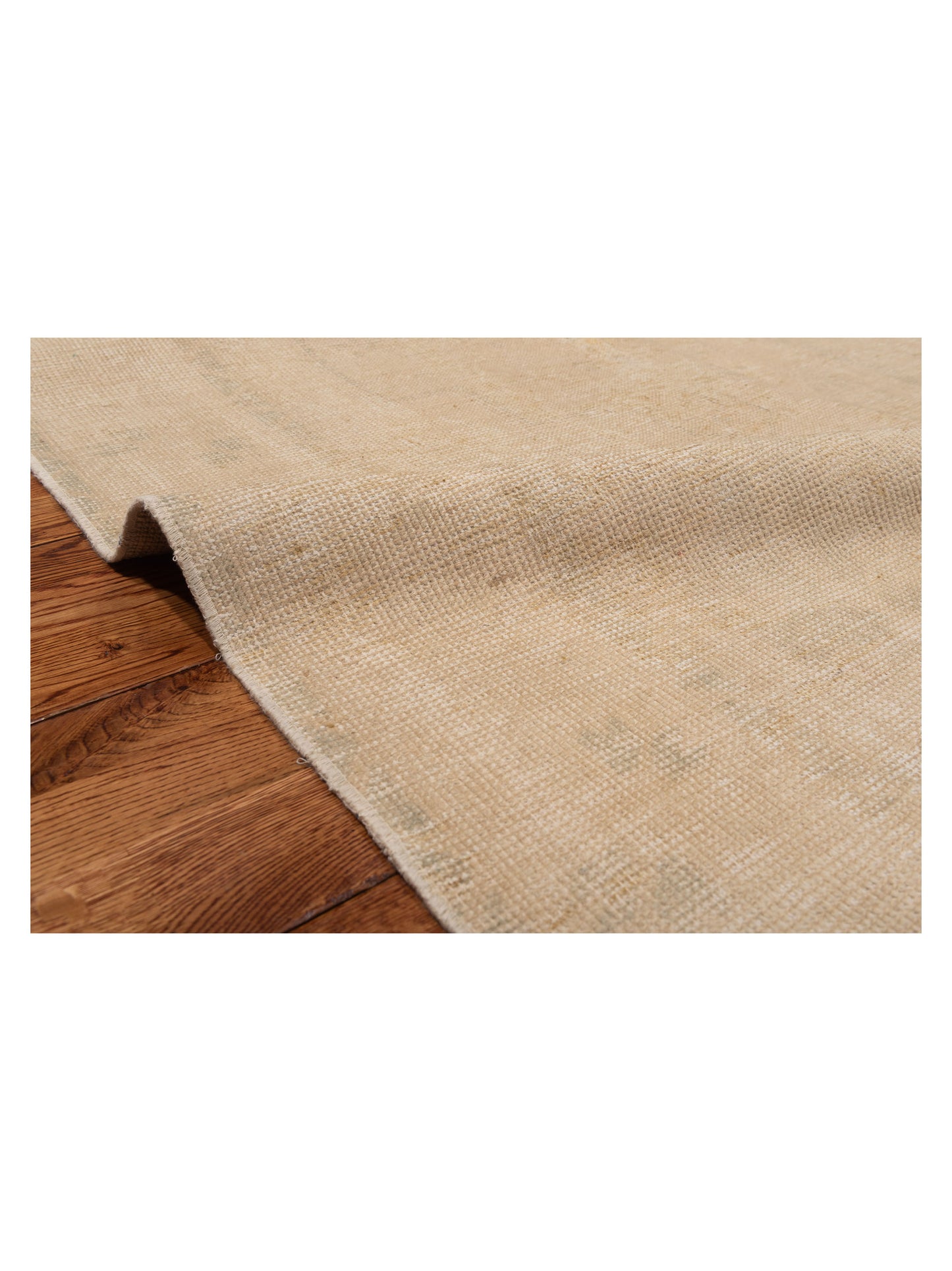 Old Anatolian 146696 Beige Beige 3.11x8.4 Hand Knotted Rug