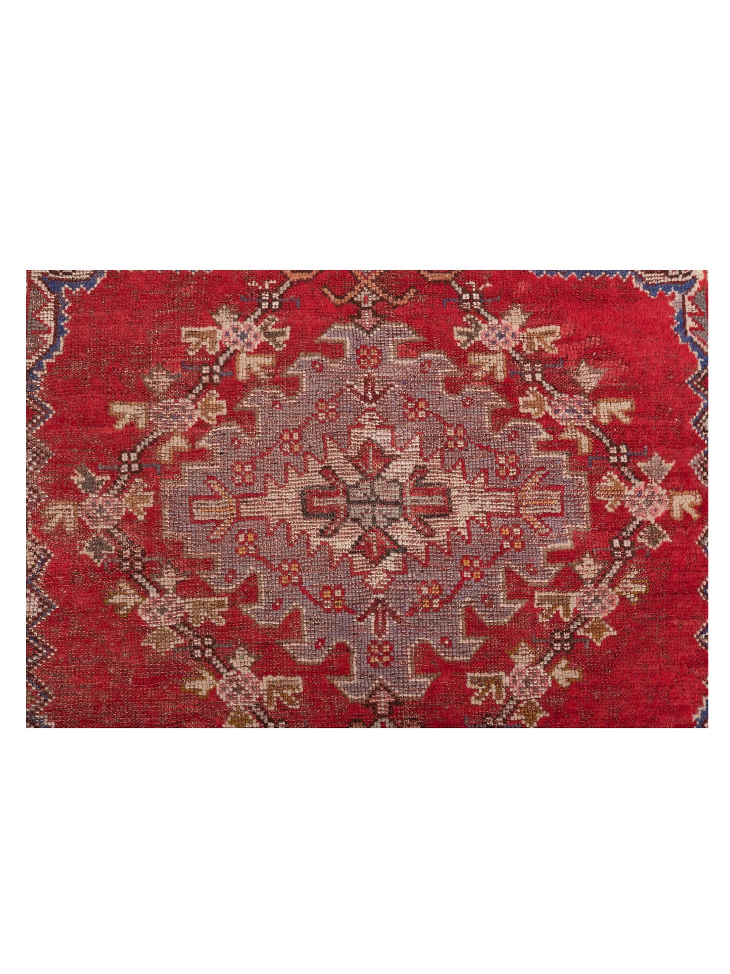 Old Anatolian 146708 Red Brown 3.10x6.6 Hand Knotted Rug