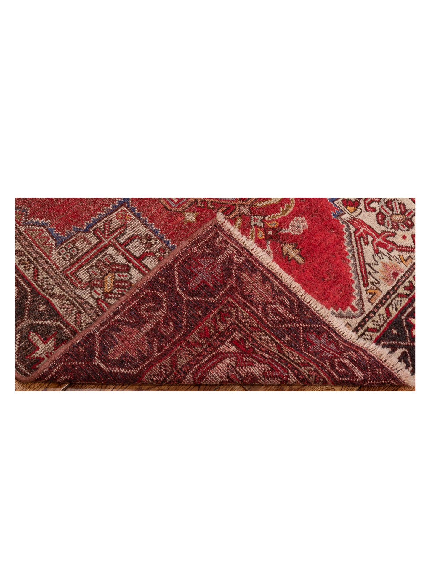 Old Anatolian 146708 Red Brown 3.10x6.6 Hand Knotted Rug