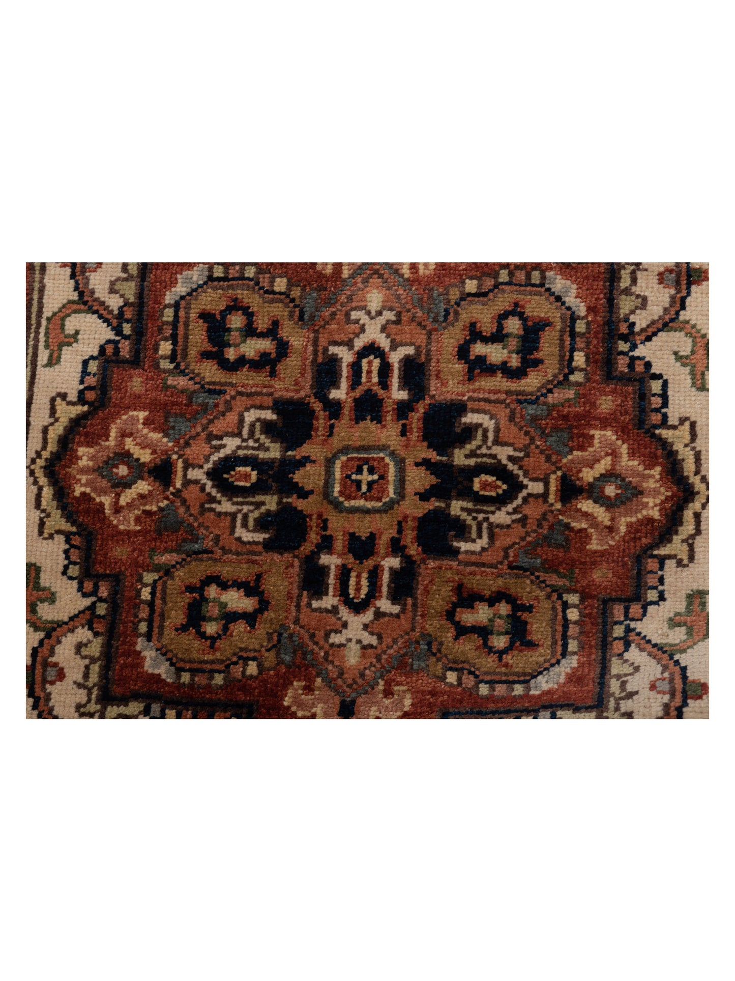 Royal 146765 Ivory Rust 2.7x9.10 Hand Knotted Rug