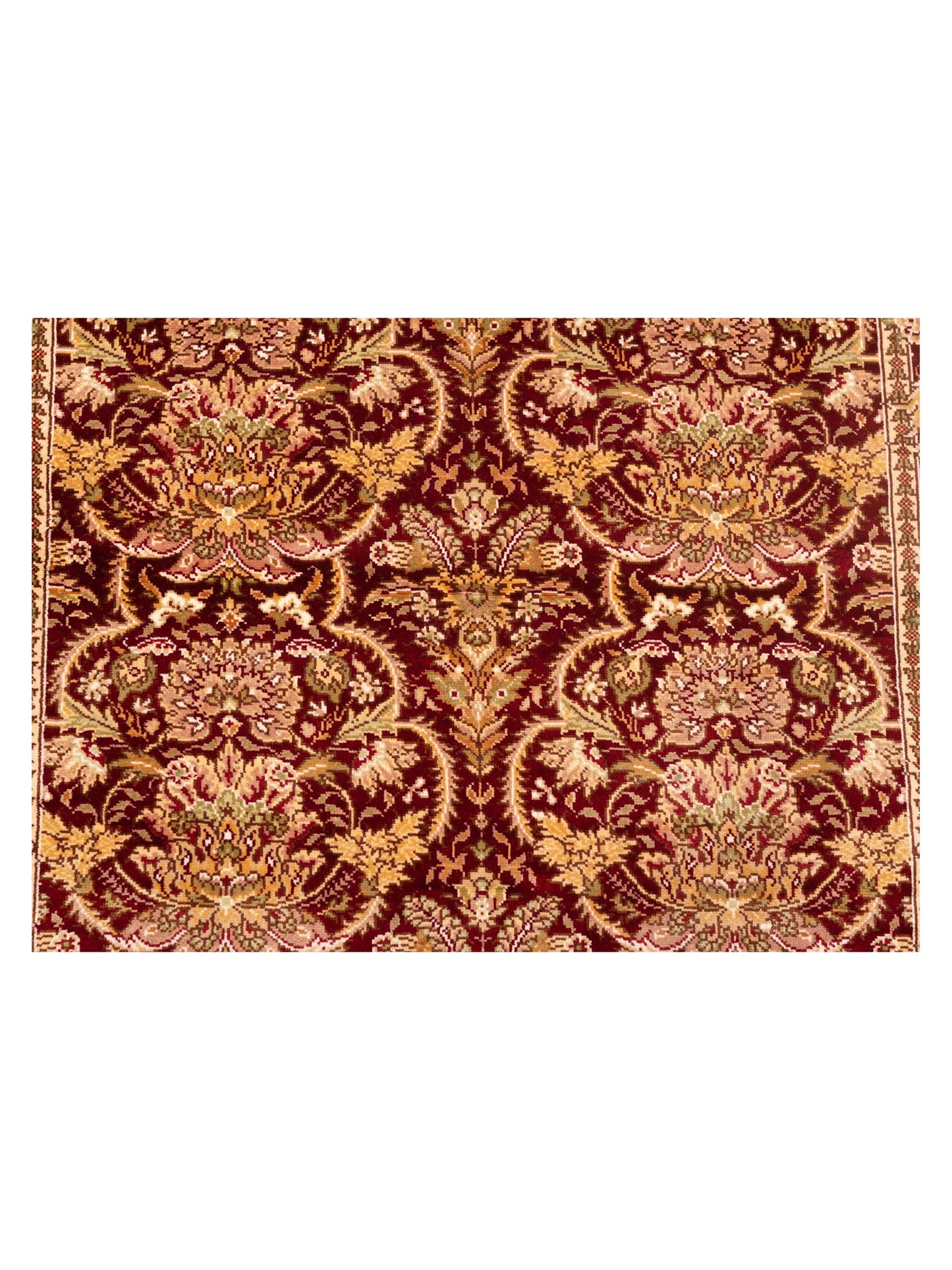 Elegance 146831 Red Beige 2.5x4 Hand Knotted Rug