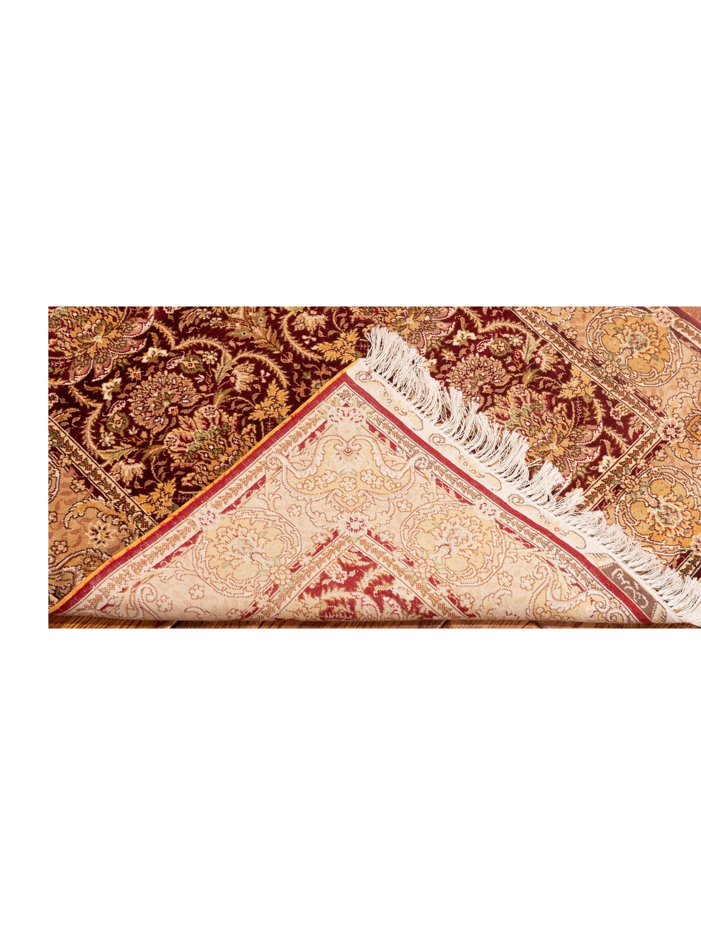 Elegance 146831 Red Beige 2.5x4 Hand Knotted Rug