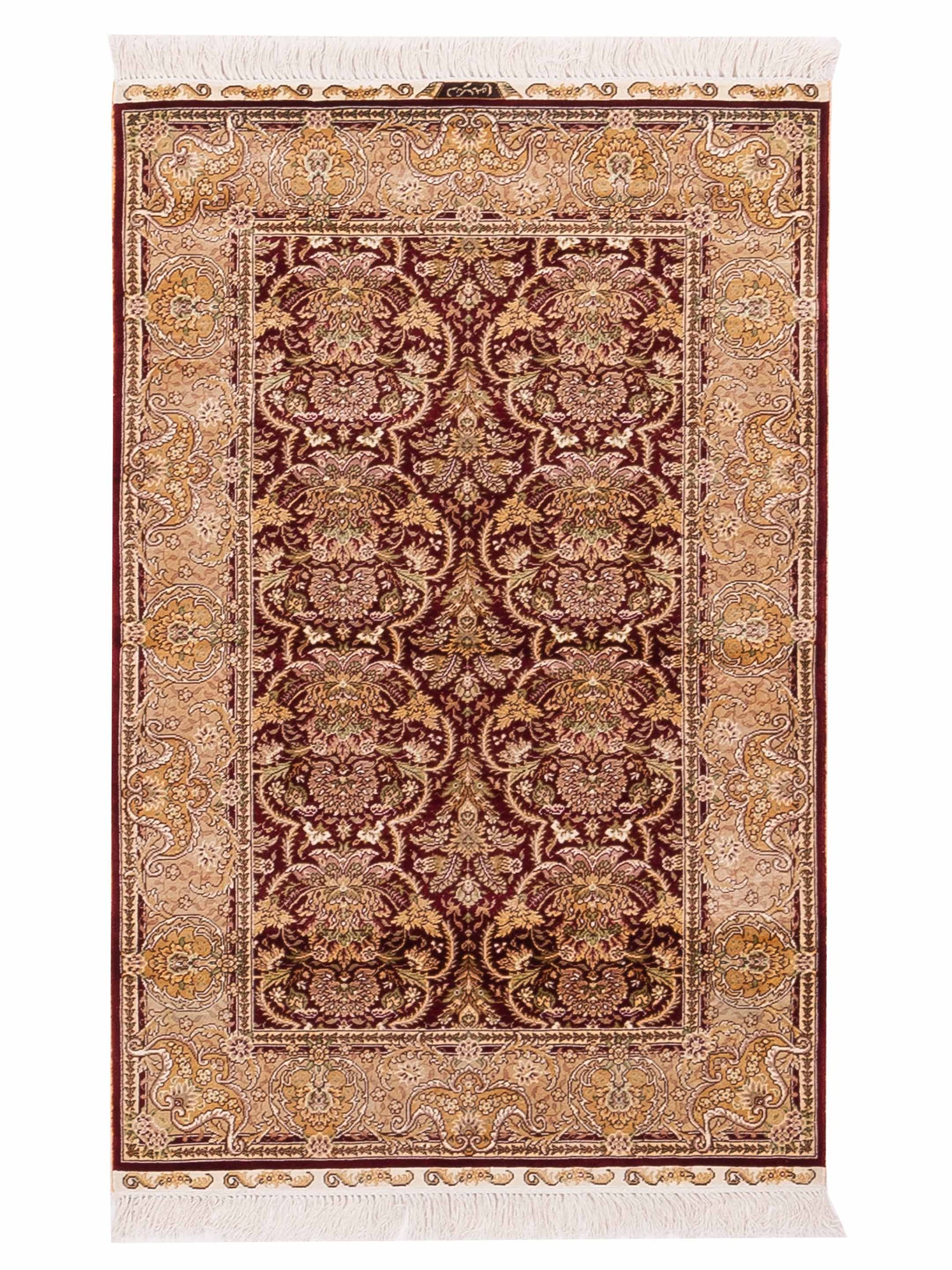 Pasha Elegance  Red Beige Traditional