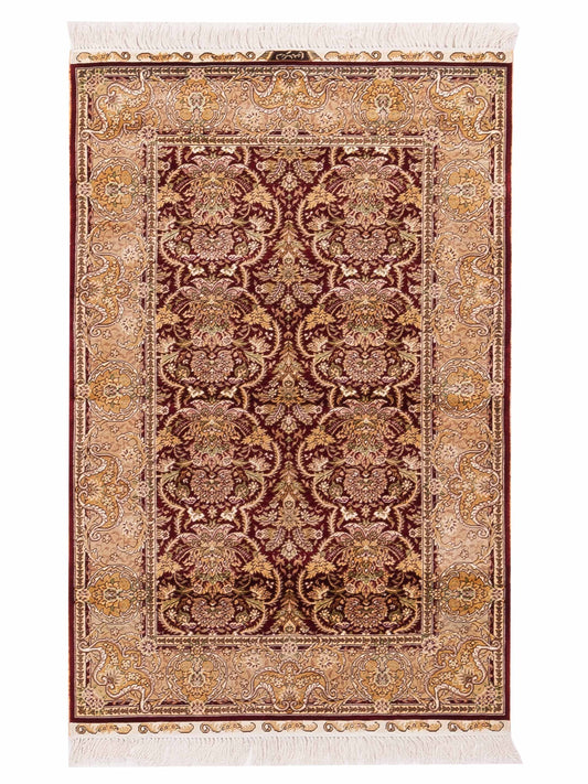 Pasha Elegance  Red Beige Traditional