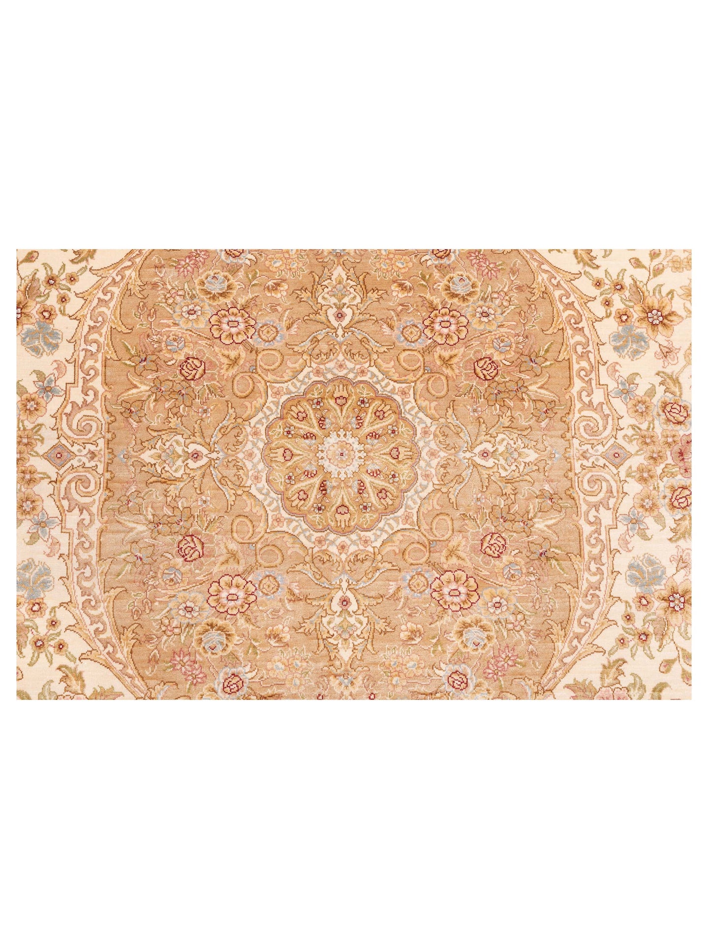 Elegance 146859 Ivory Ivory 8x10 Hand Knotted Rug