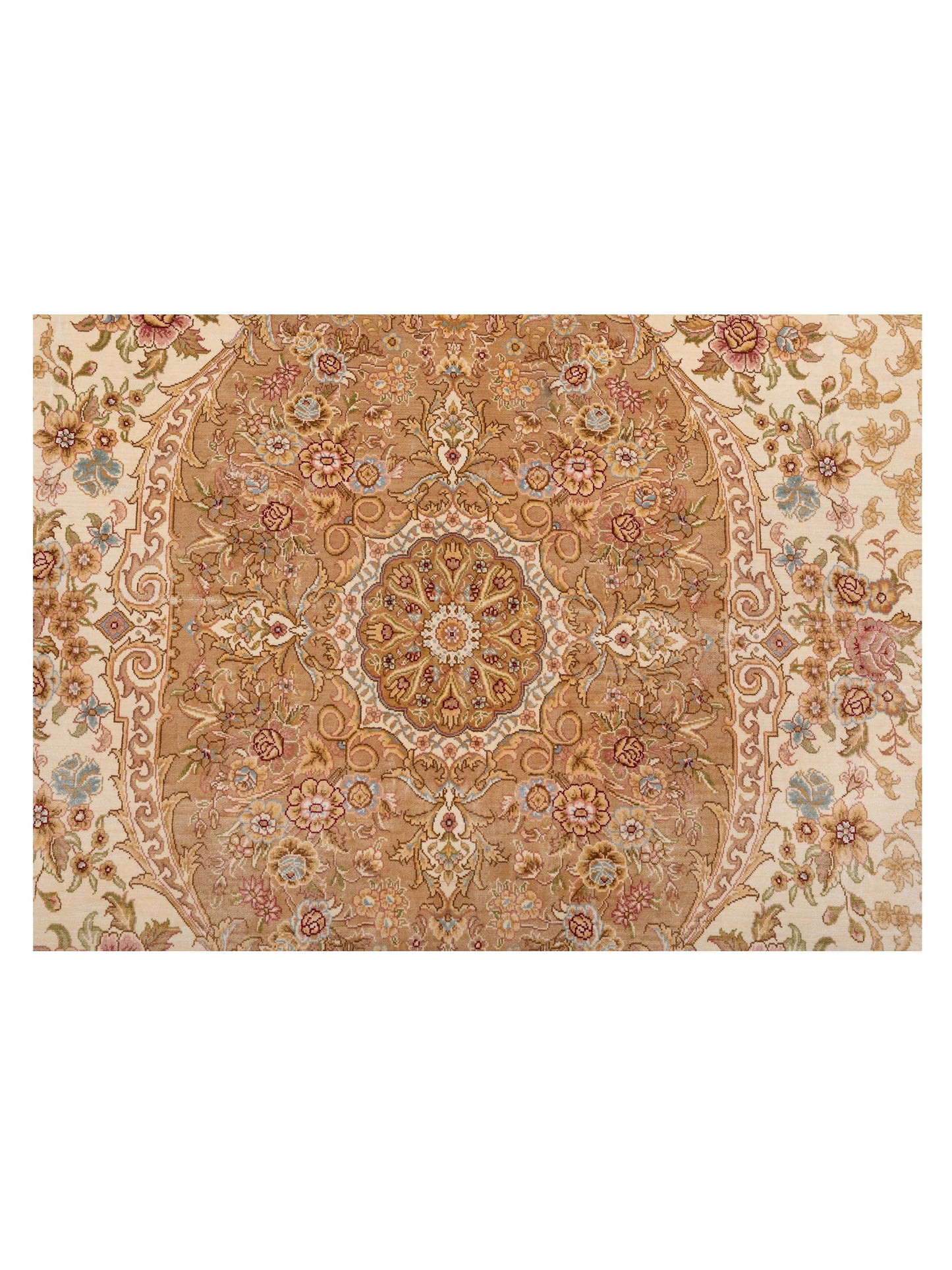 Elegance 146860 Ivory Ivory 8x10 Hand Knotted Rug