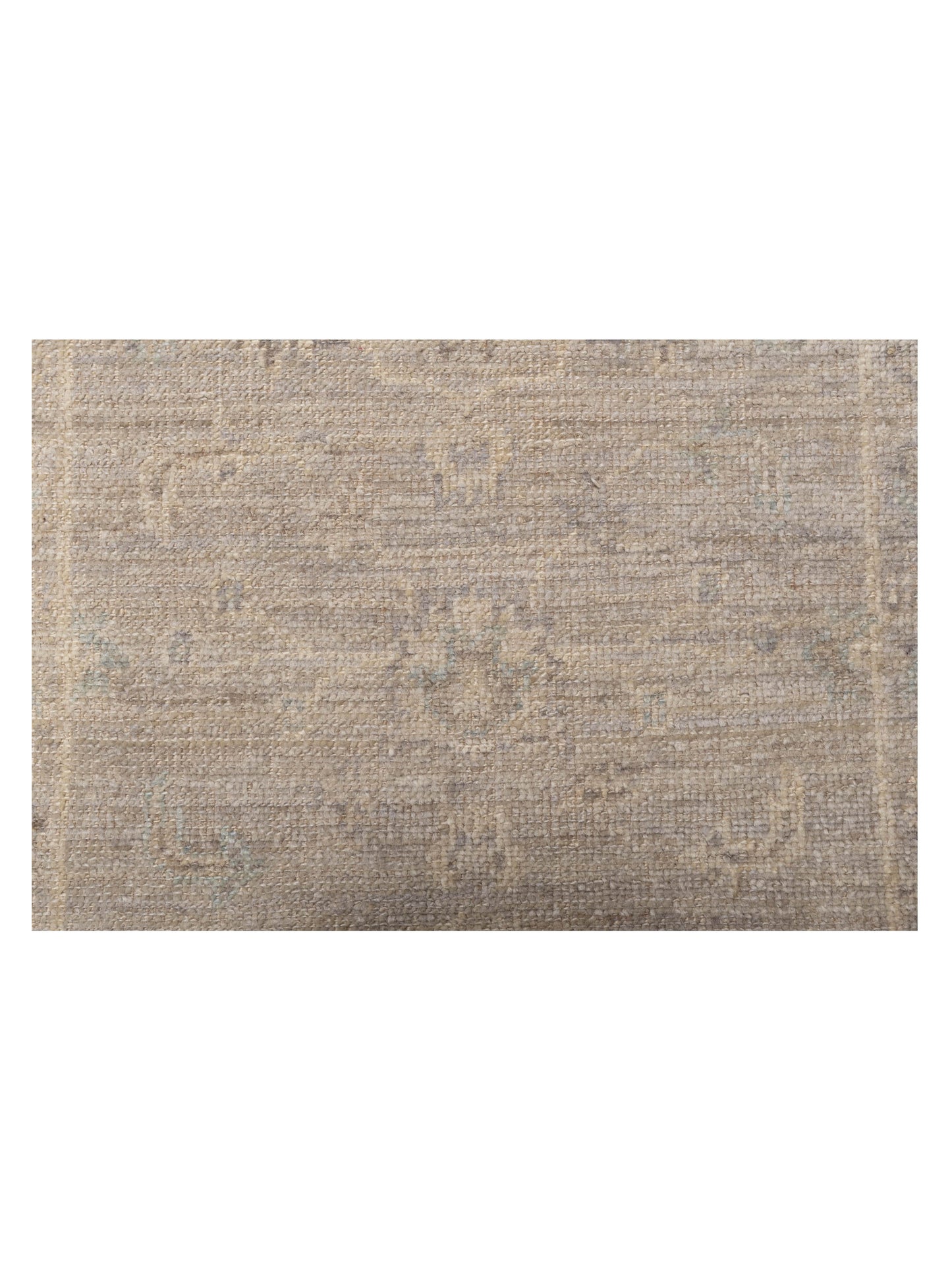 Angora Oushak 147015 Light Gray Light Gray 2.8x7.9 Hand Knotted Rug