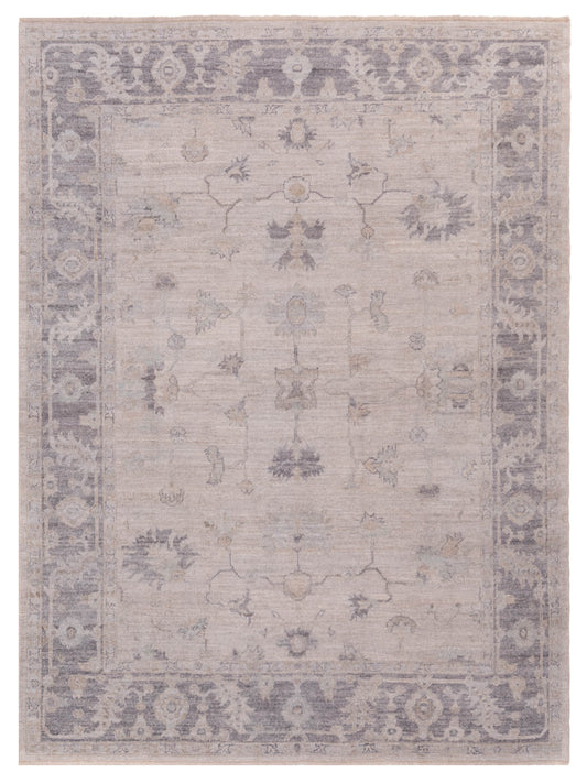 Anadol Angora Oushak  Silver Gray Traditional