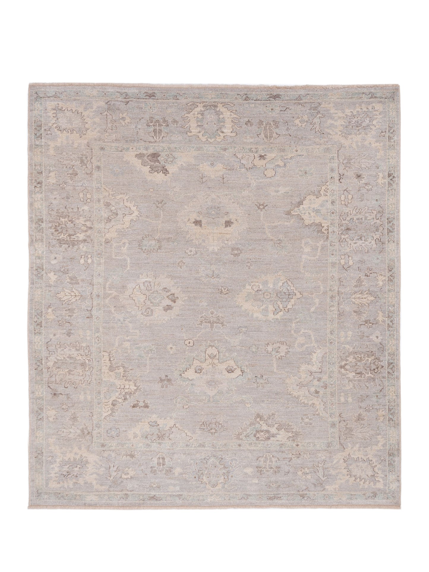 Anadol Angora Oushak  Light Gray Light Gray Traditional