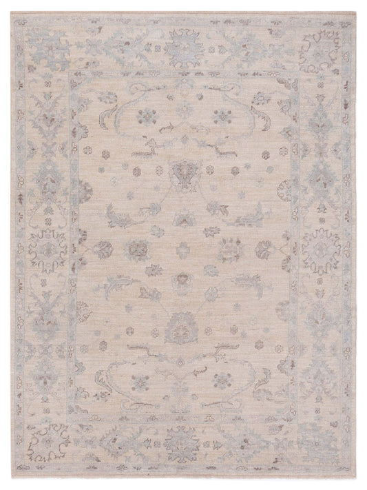 Anadol Angora Oushak  Ivory Ivory Traditional