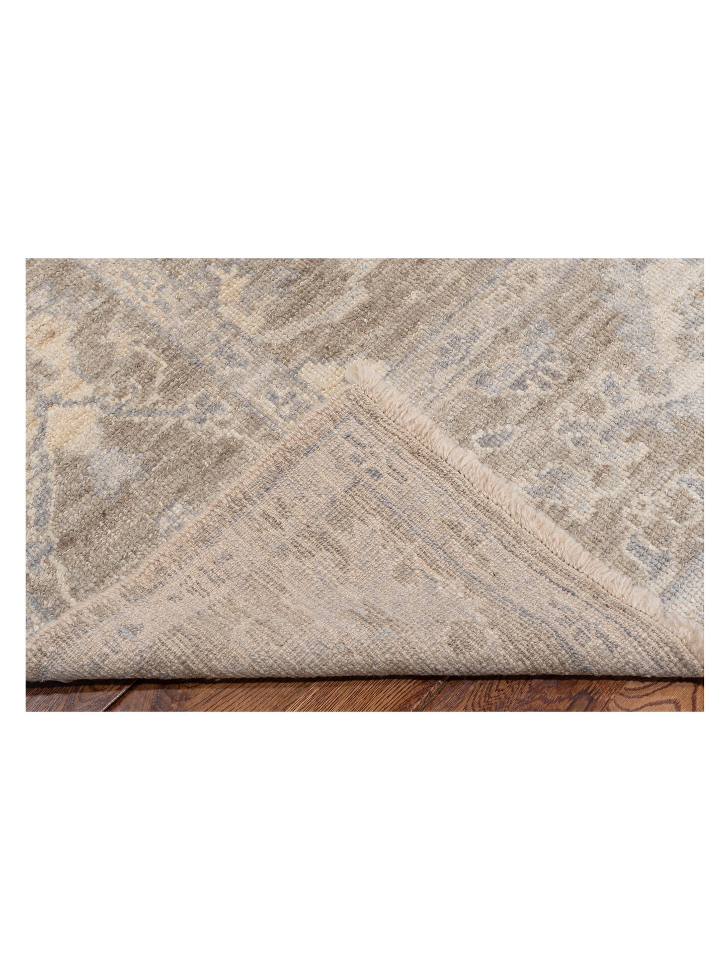 Angora Oushak 147160 Green Green 8x10.2 Hand Knotted Rug