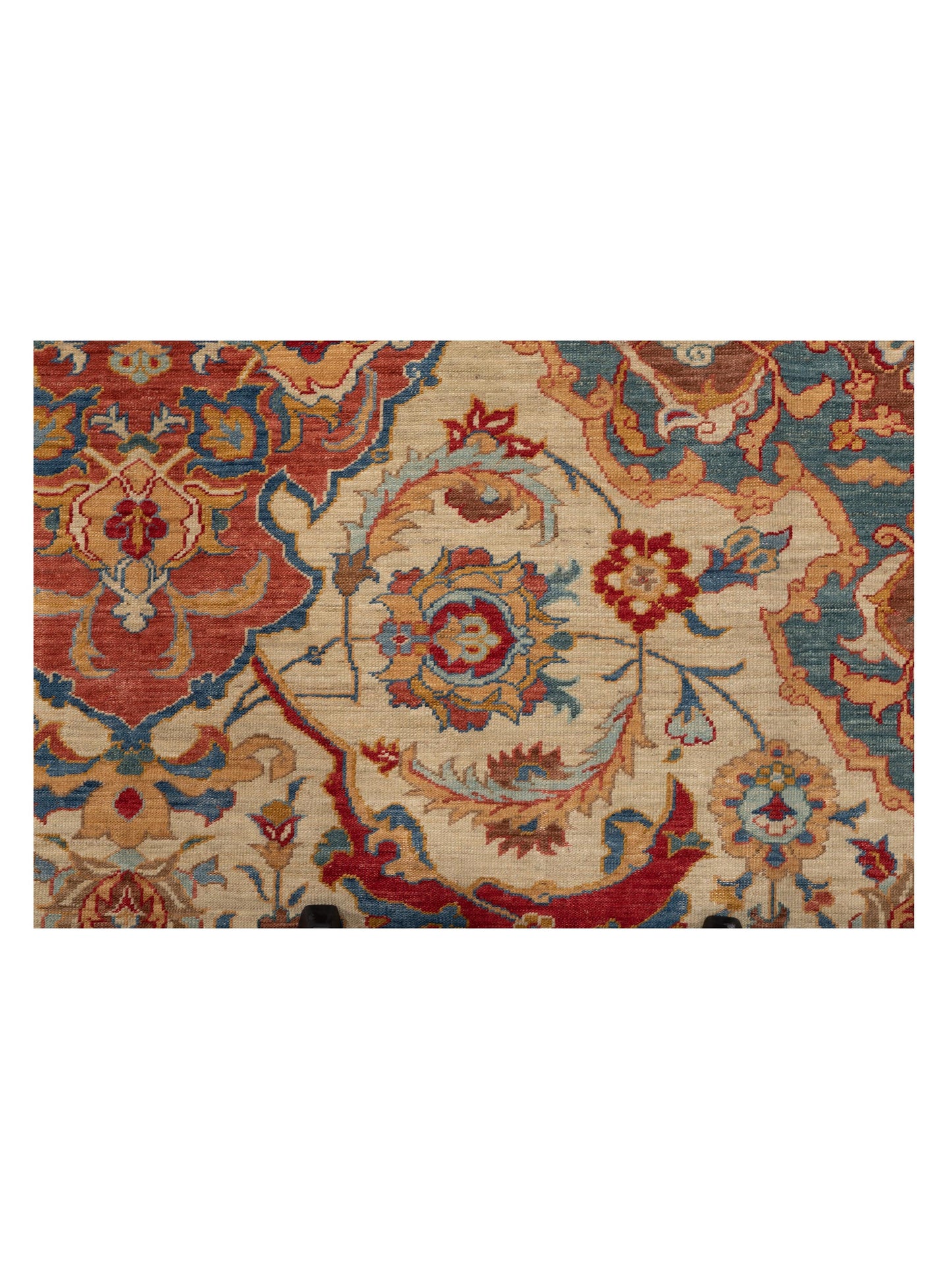 Antique Loom Fine 147220 Ivory Gold 8x11.9 Hand Knotted Rug