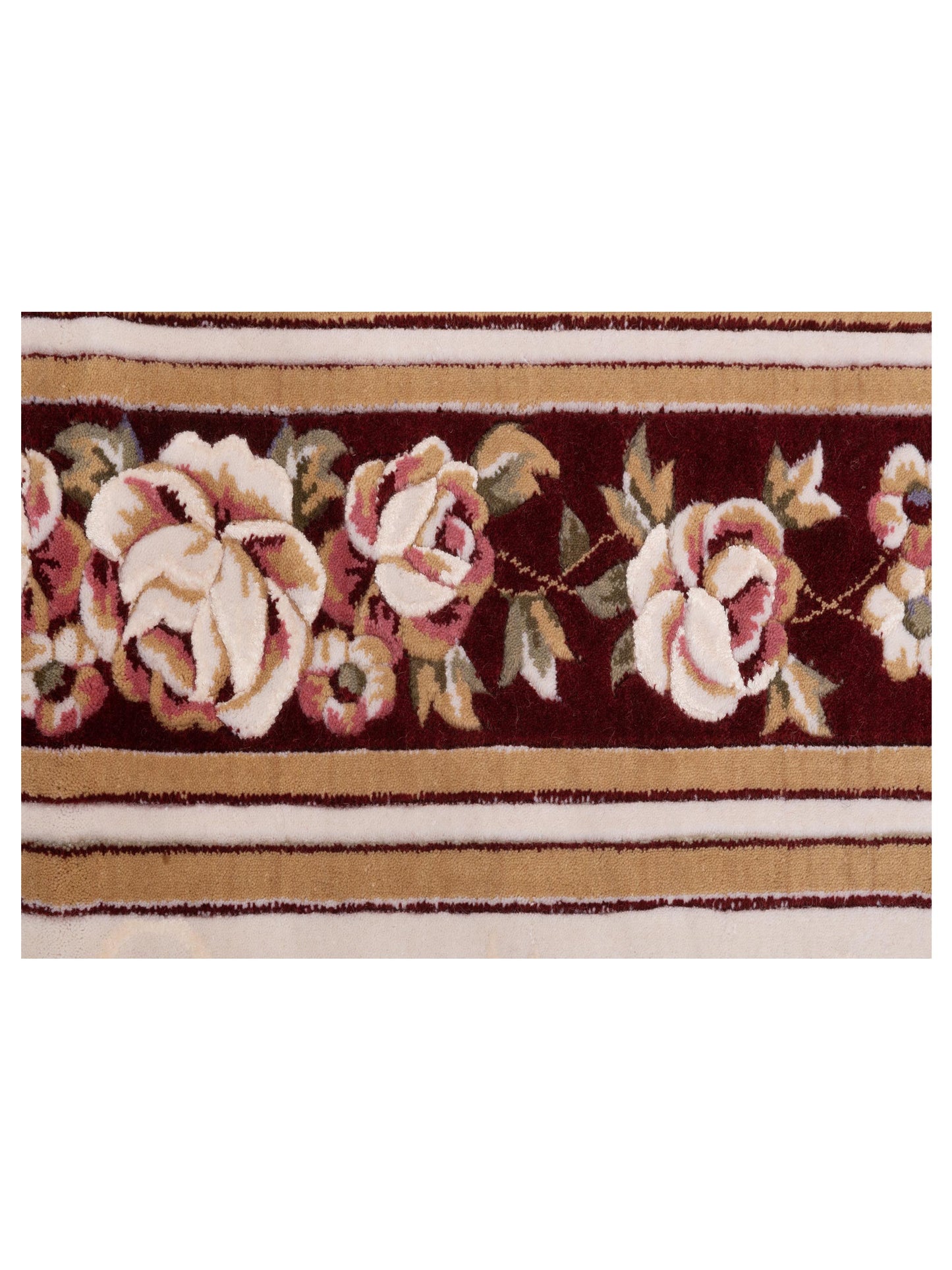 Alara 147244 Ivory Red 6.7x9.10 Machine Made Rug