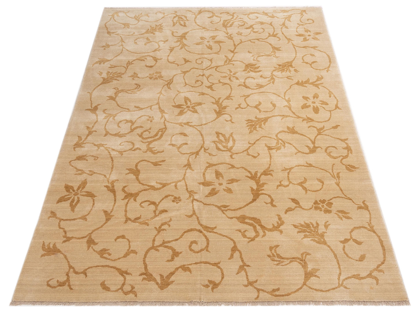 Alara 147263 Beige Gold 6.7x9.10 Machine Made Rug