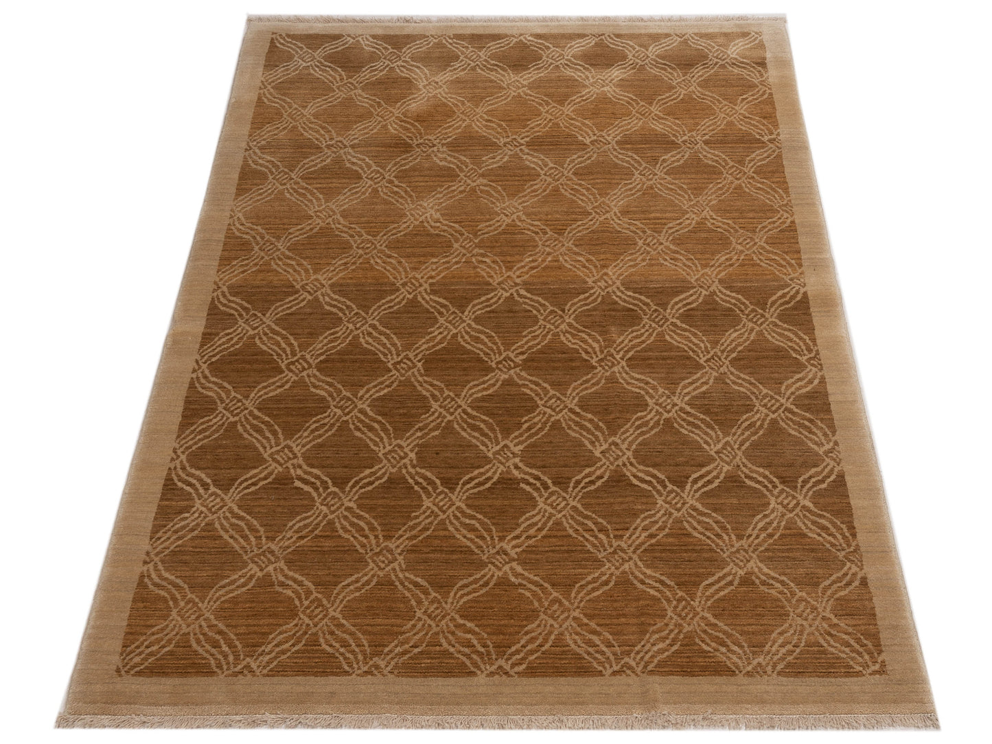 Alara 147275 Gold Gold 5x7.3 Machine Made Rug