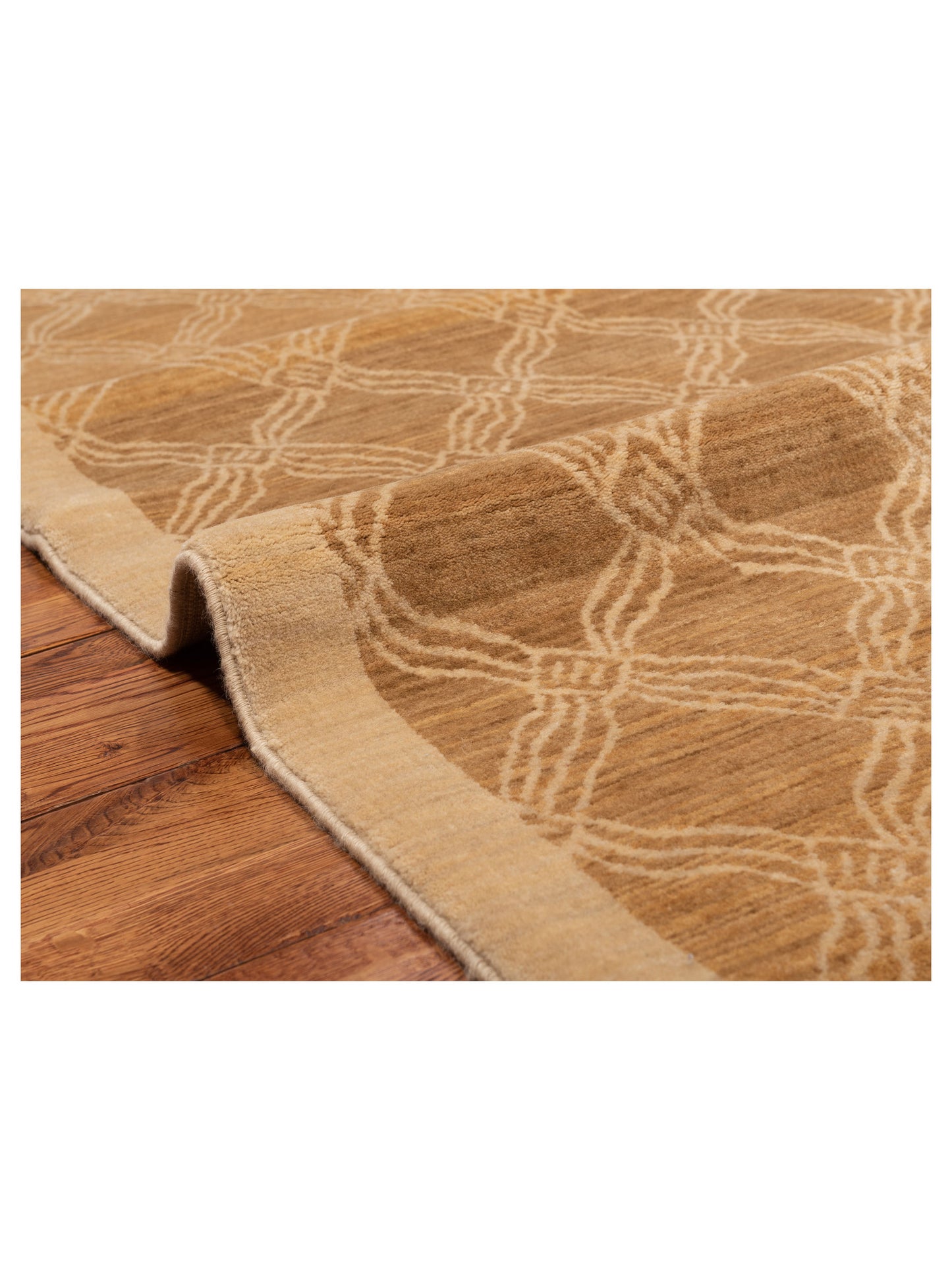 Alara 147275 Gold Gold 5x7.3 Machine Made Rug