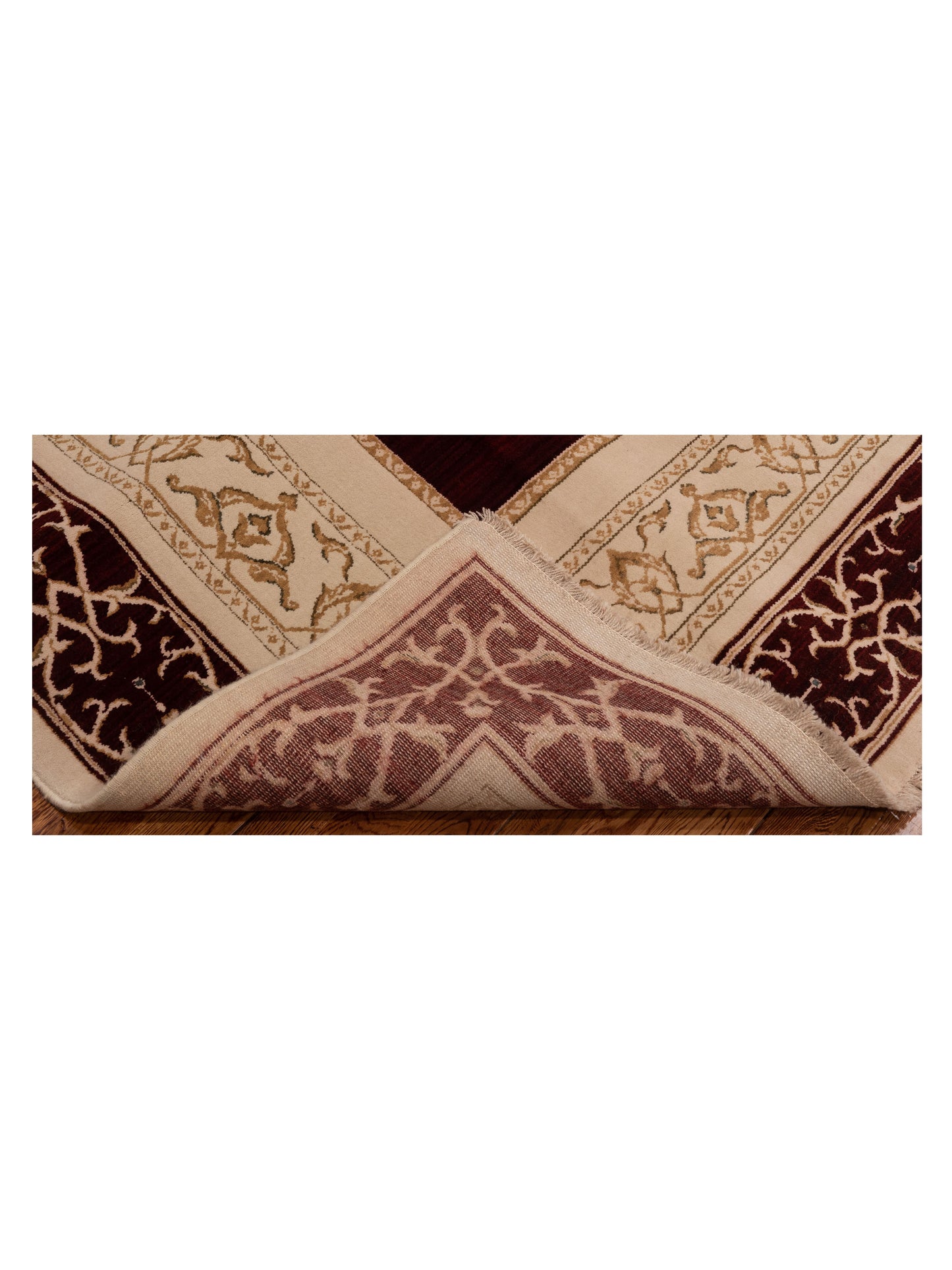 Alara 147291 Ivory Red 5.3x7.7 Machine Made Rug
