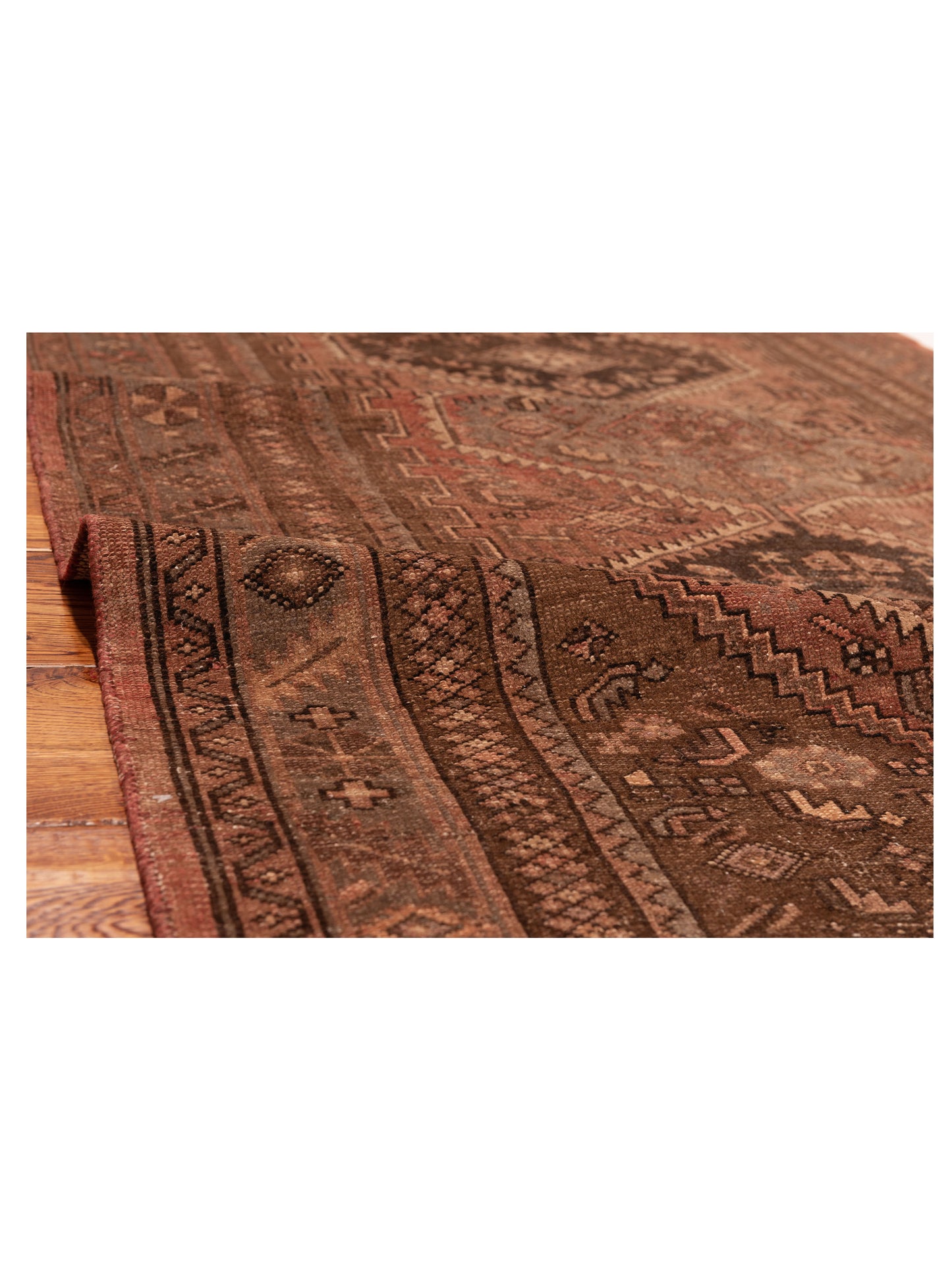 Antique Heirloom 147323 Brick Brown 4.3x7 Hand Knotted Rug