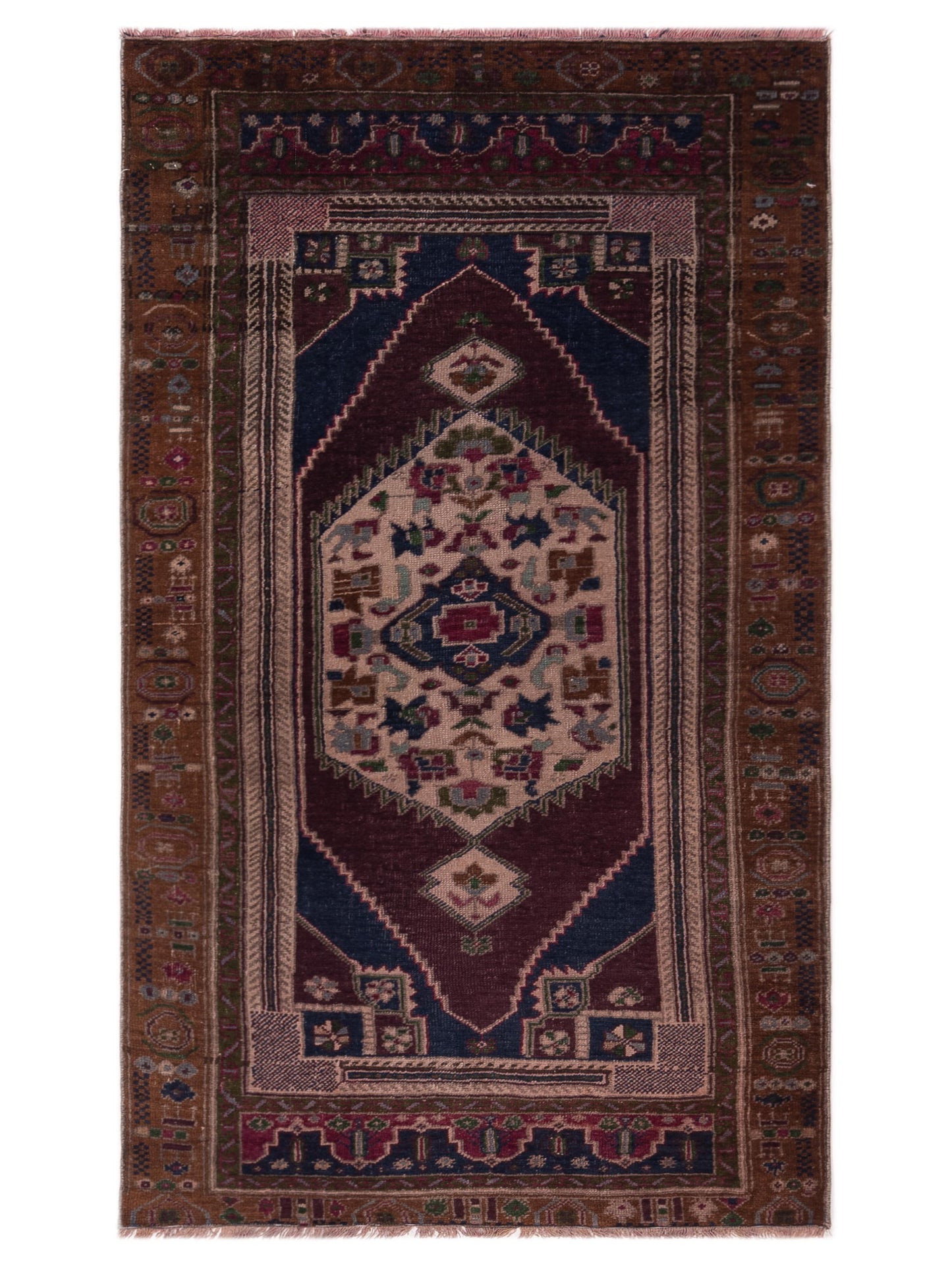 Pasha Old Anatolian Brown Brown Traditional