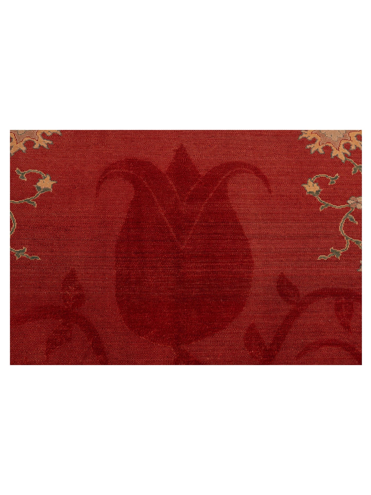Antique Loom 147341 Red Red 5x7.3 Hand Knotted Rug