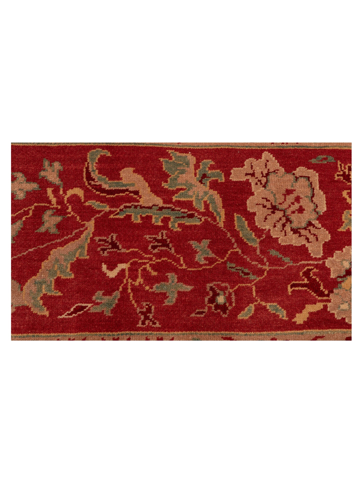 Antique Loom 147344 Gold Red 6.10x9.6 Hand Knotted Rug