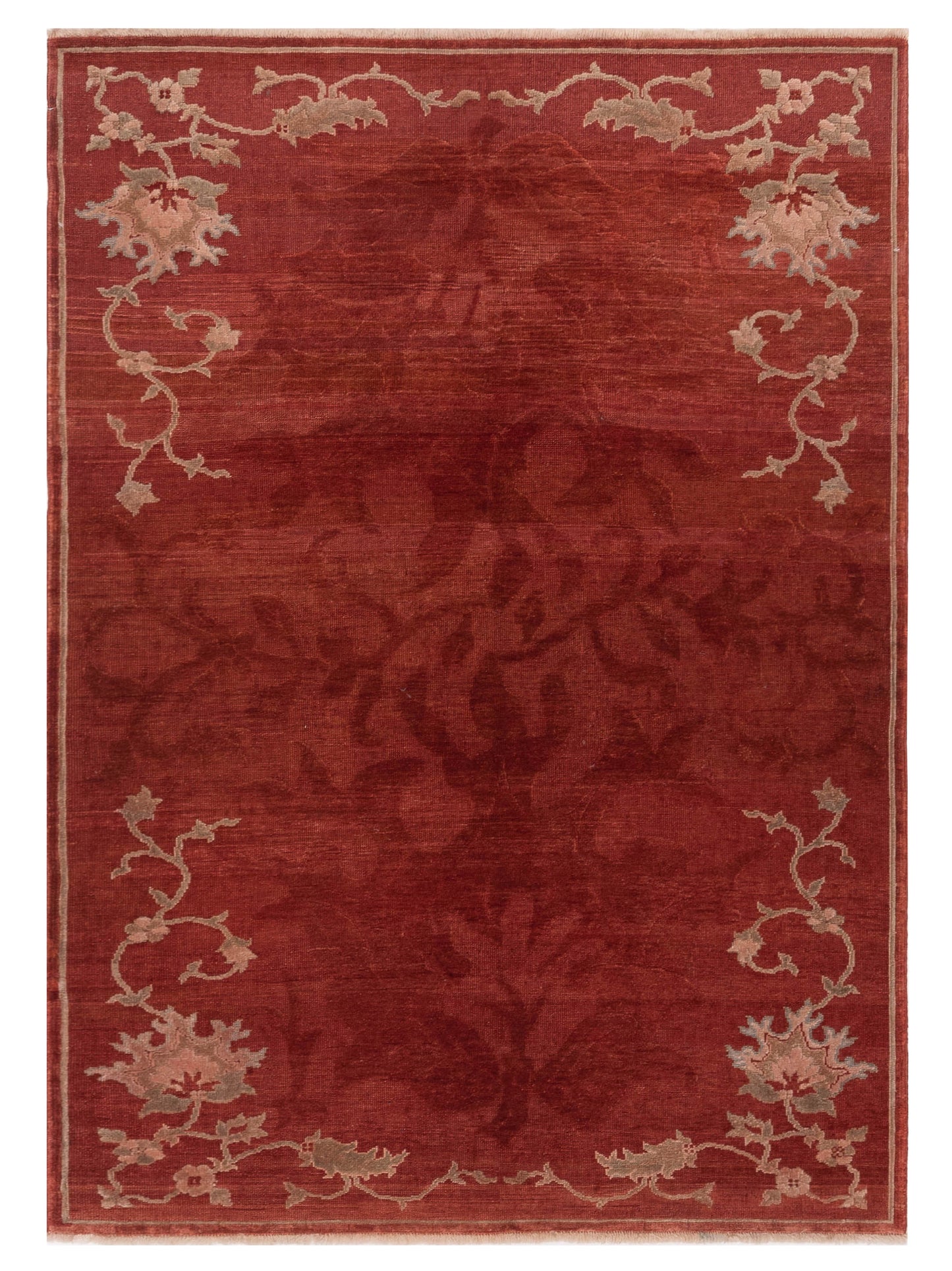 Pasha Antique Loom Rust Traditional