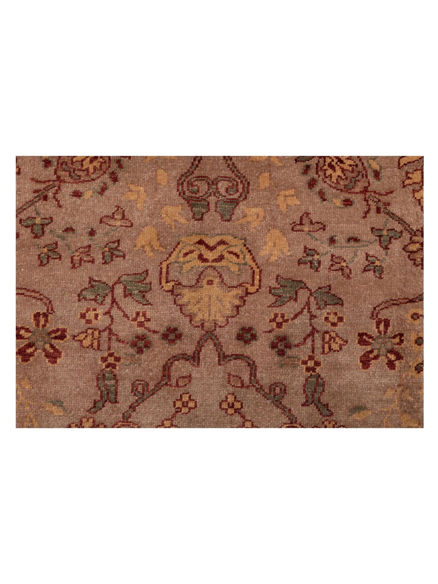 Antique Loom 147394 Brown Red 9.3x12 Hand Knotted Rug