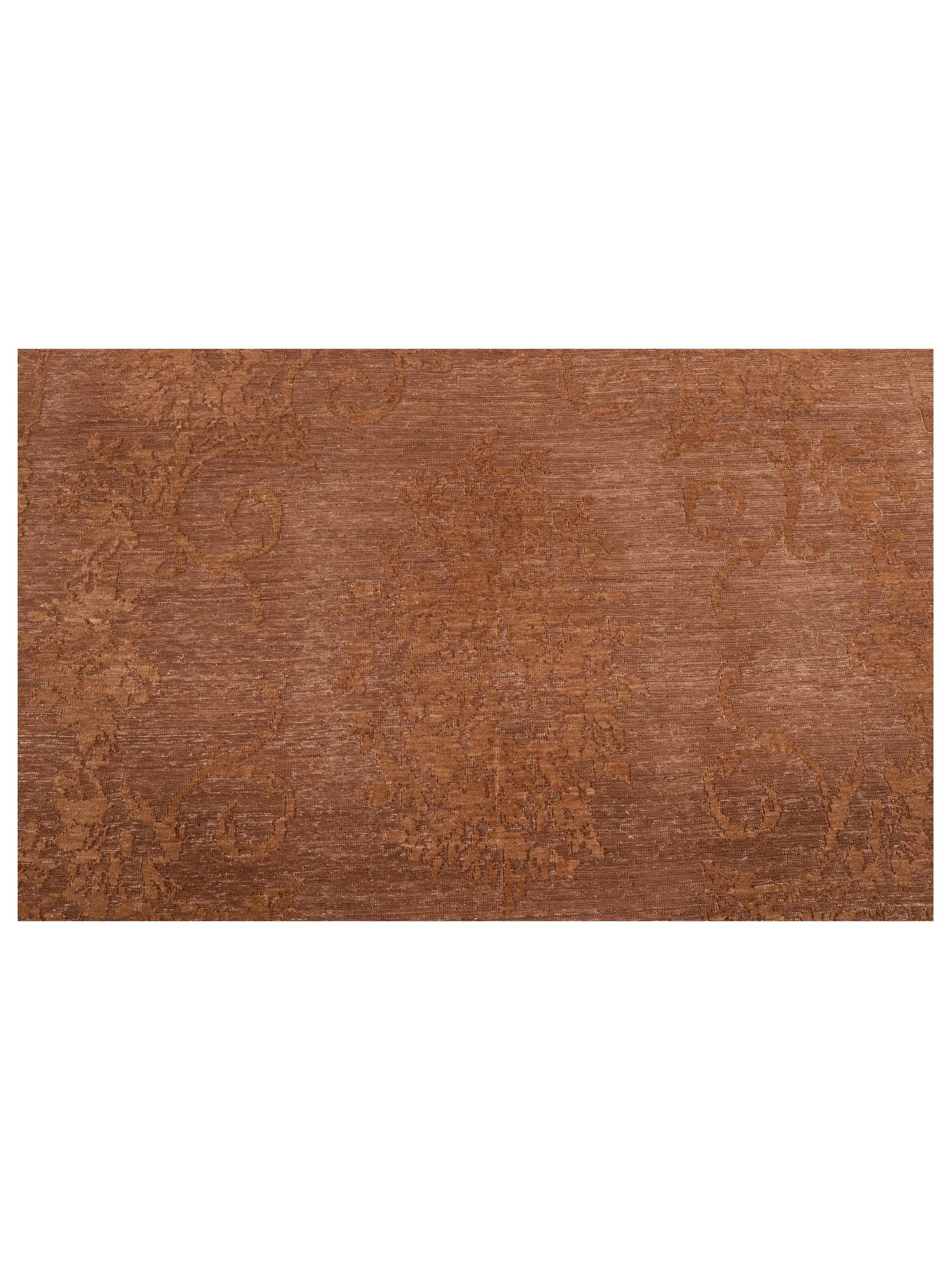 Defne Magnolia Dark Brown Brown 6.5x8.10 Hand Knotted Rug
