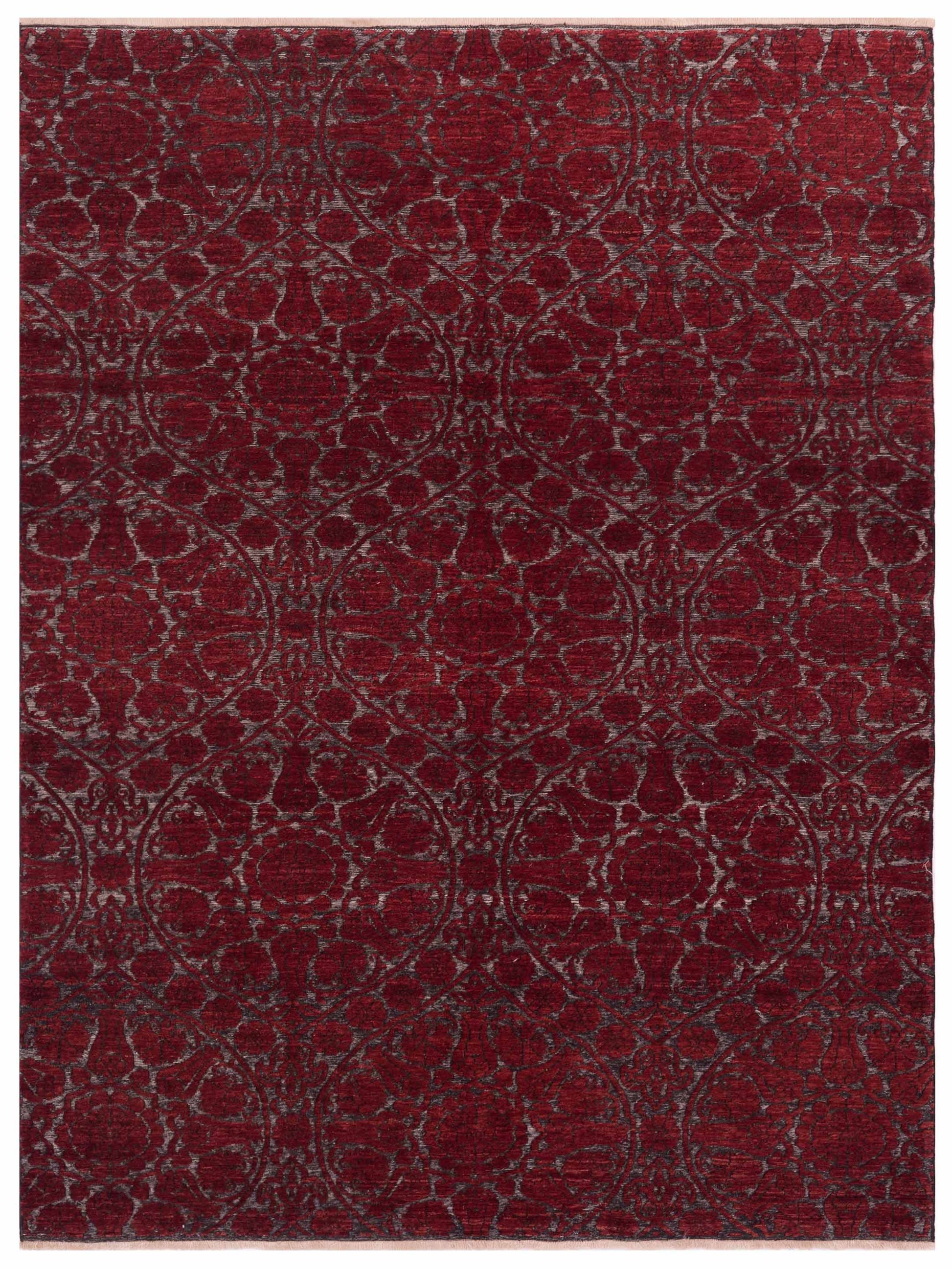 Pasha Defne  Charcoal Red Transitional