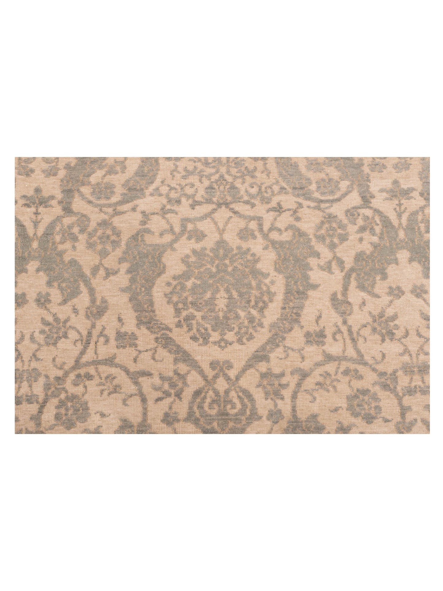 Defne Orchid Light Blue Ivory 6.8x9.6 Hand Knotted Rug