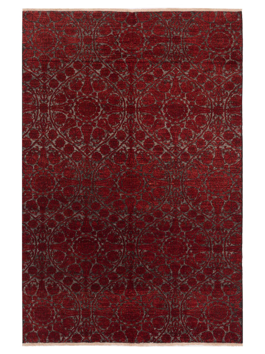 Pasha Defne  Charcoal Red Transitional