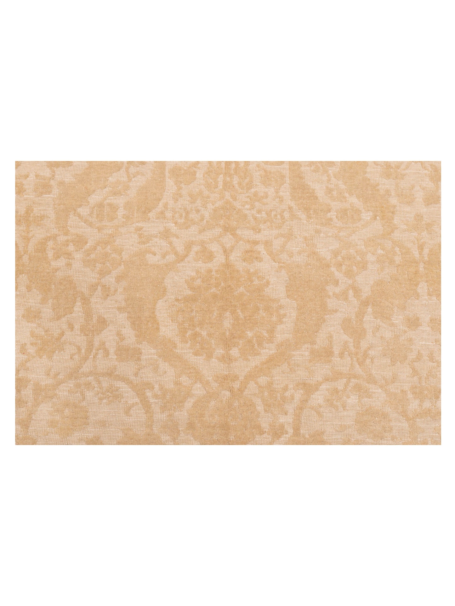 Defne Orchid Ivory Beige 6.8x8.8 Hand Knotted Rug