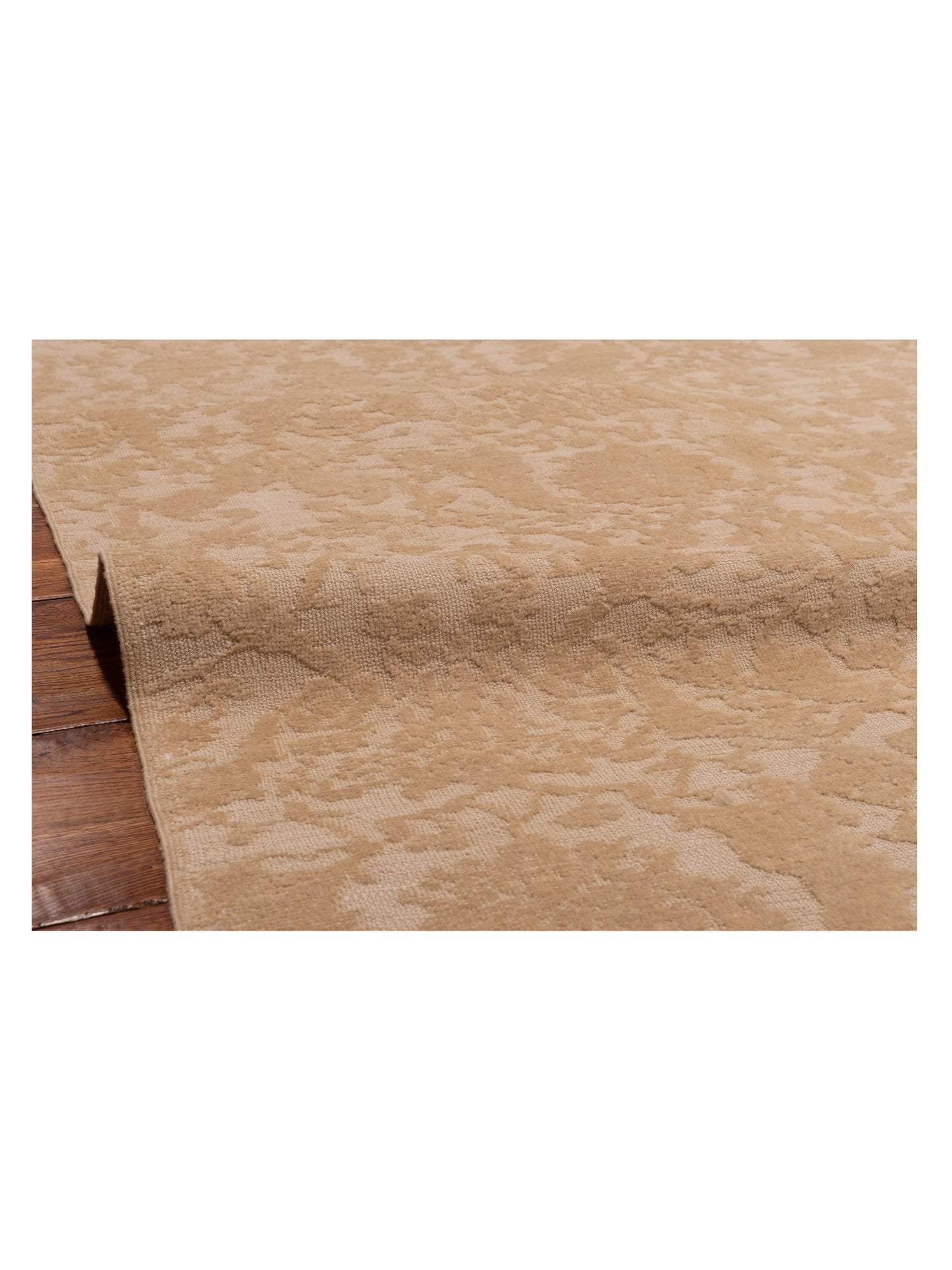 Defne Orchid Ivory Beige 6.6x8.9 Hand Knotted Rug