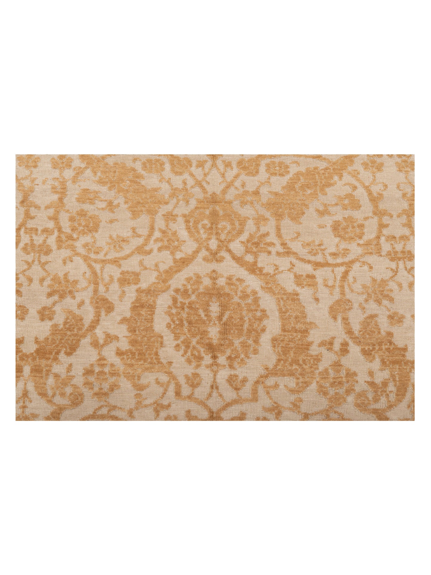 Defne Orchid Ivory Gold 8x10 Hand Knotted Rug