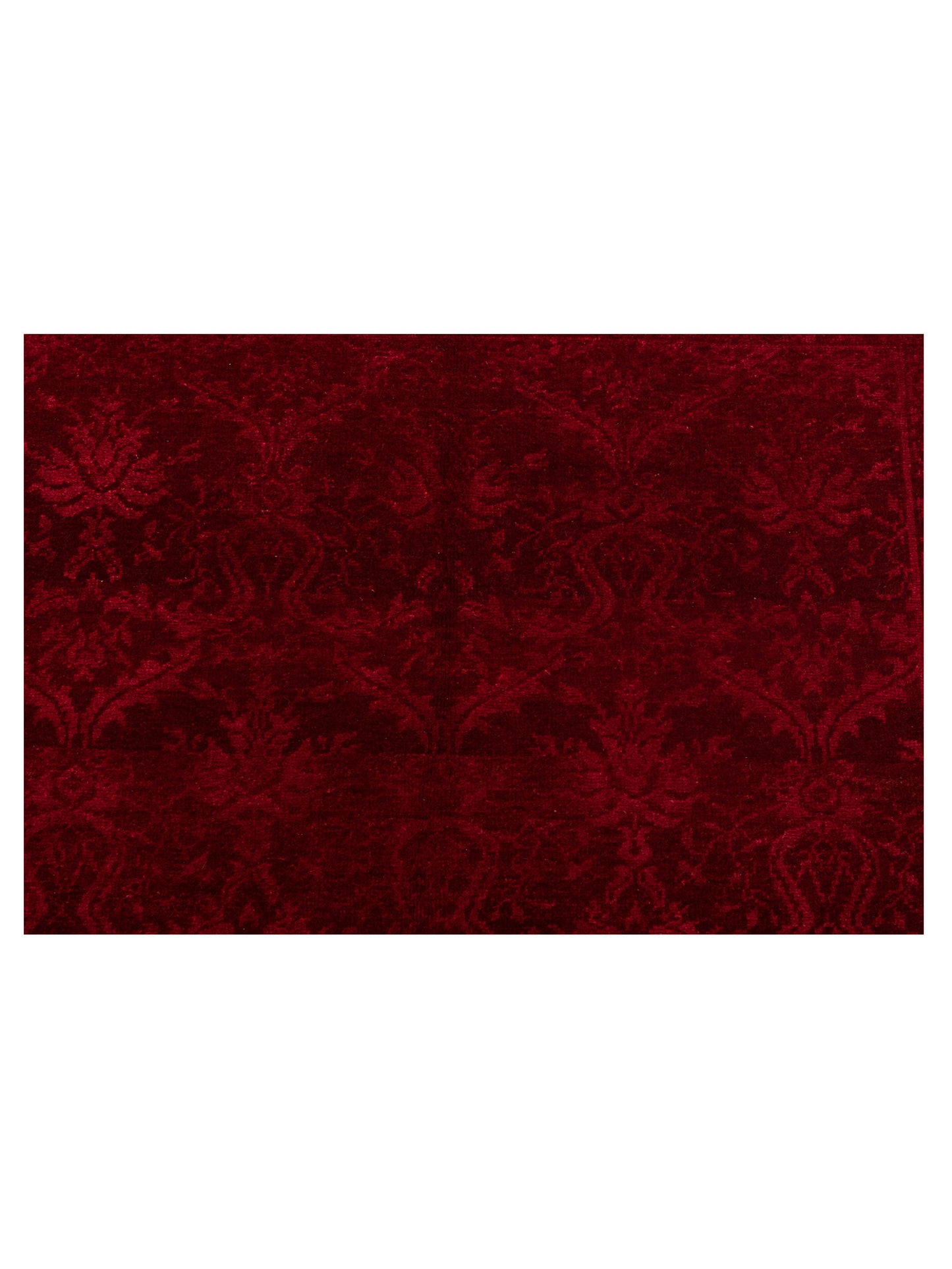 Defne Claire Red 4.1x5.9 Hand Knotted Rug