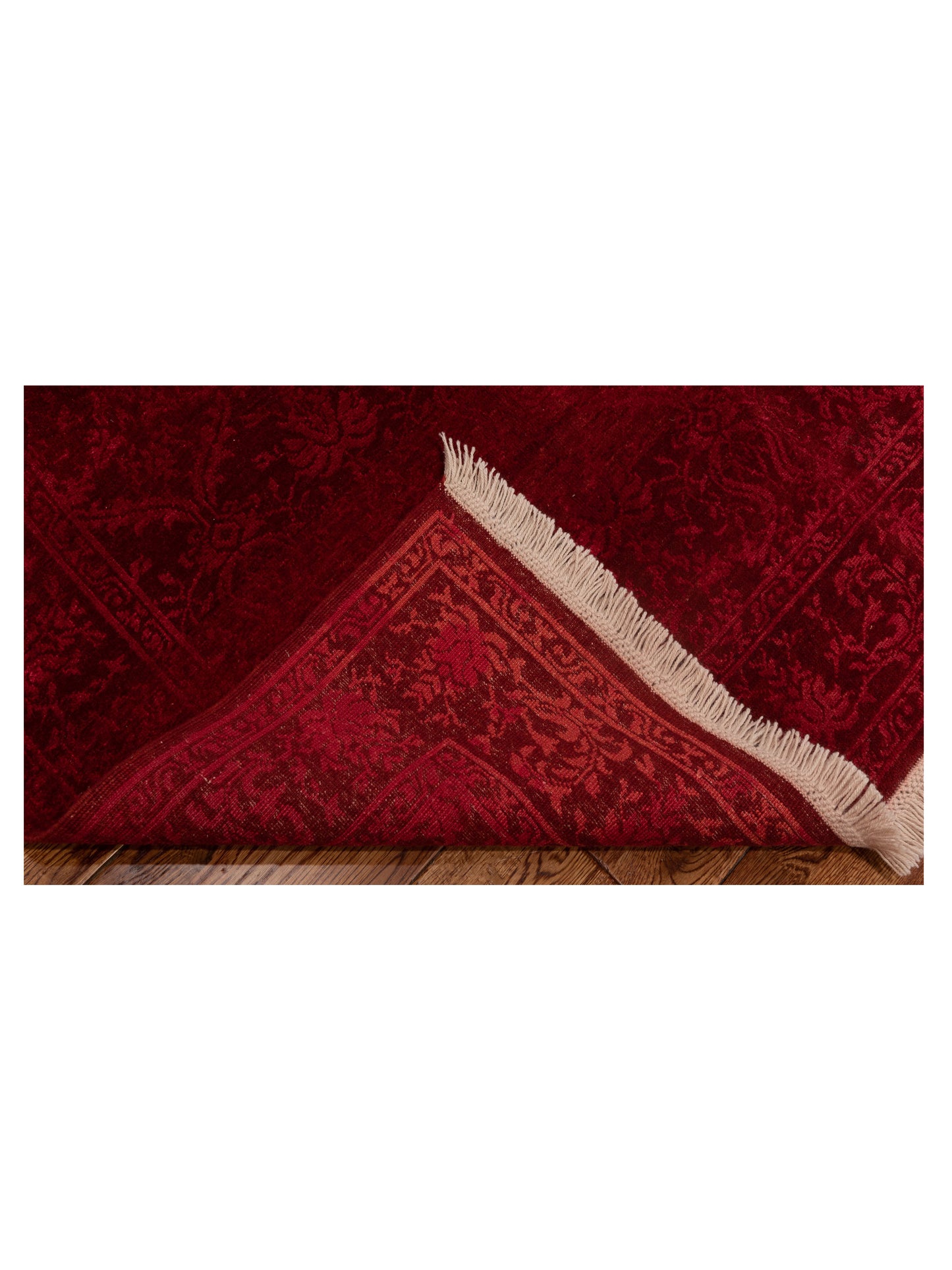 Defne Claire Red 4.1x5.9 Hand Knotted Rug